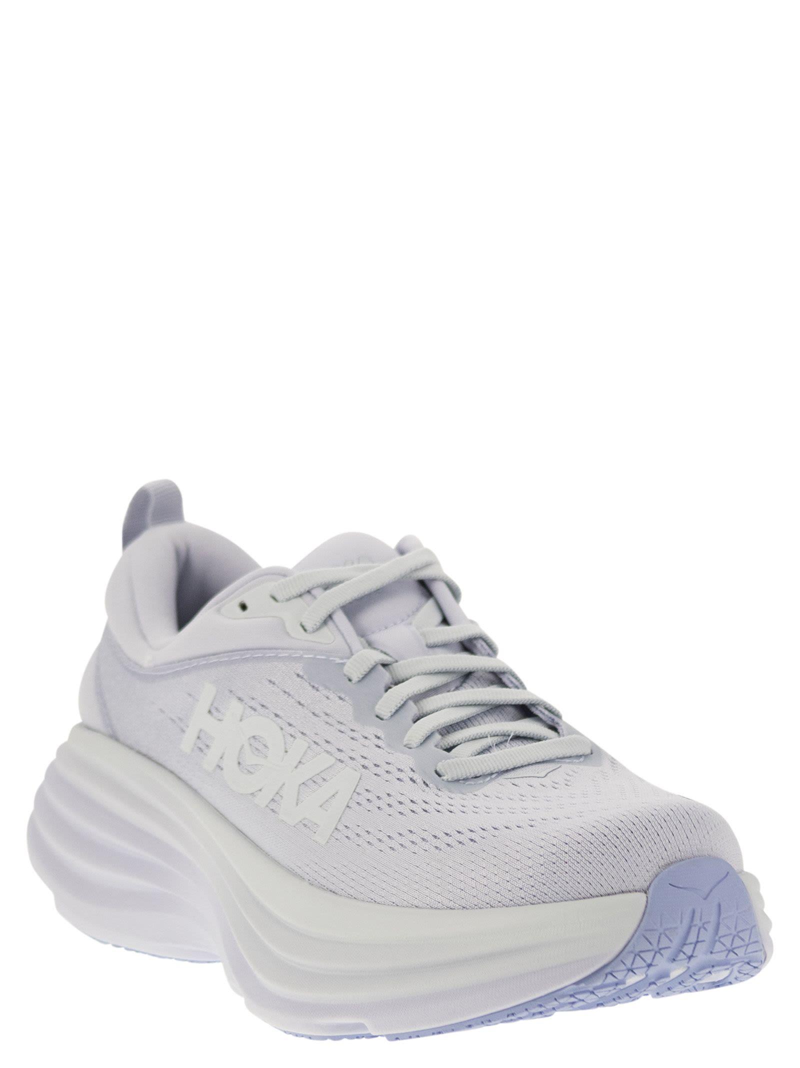 スニーカー HOKA BONDI 8 - Ultra-shortened sports shoe Hoka One One Bondi 8 Ultra Shortened Sports Shoe in White | Lyst