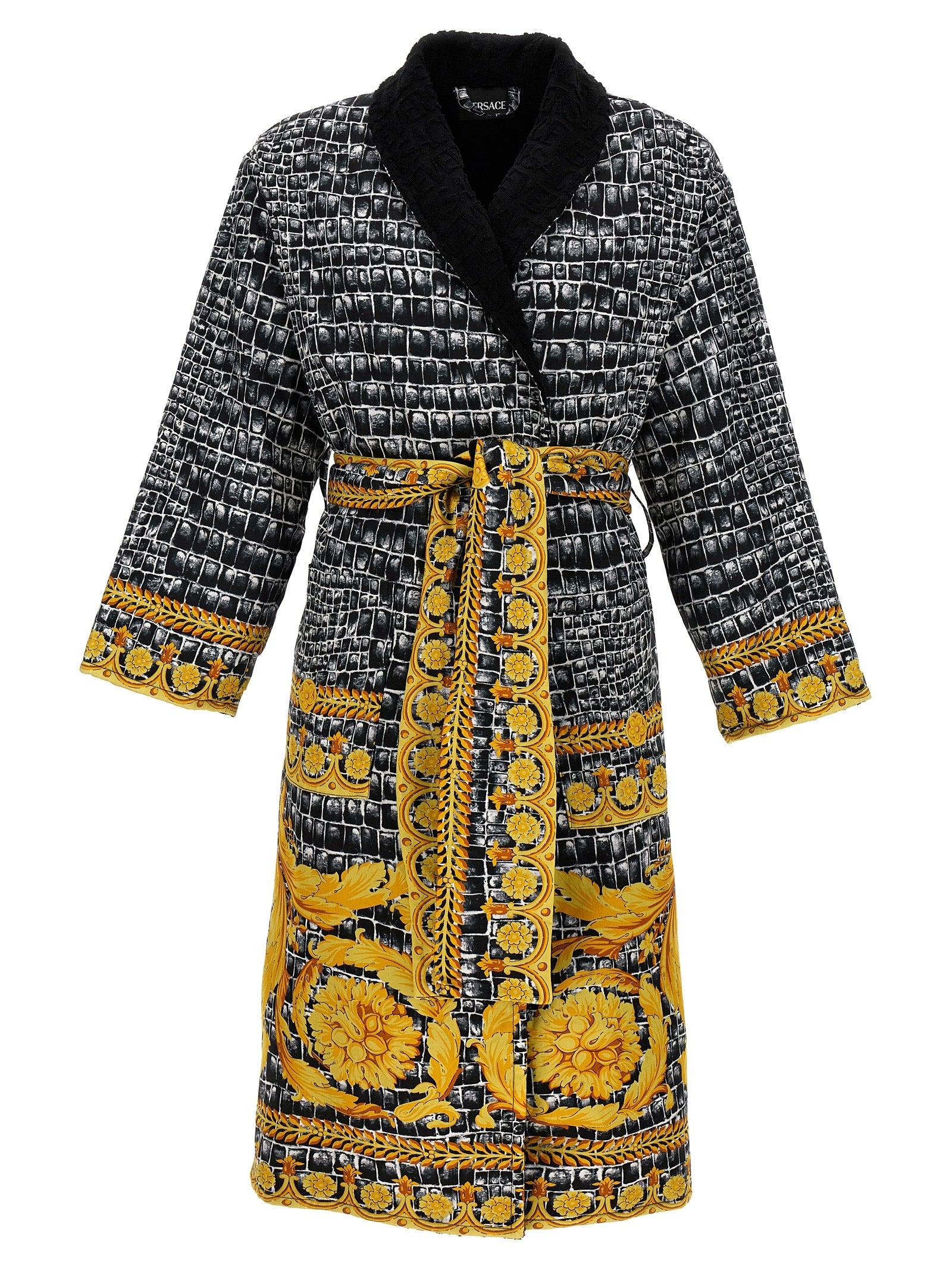 Robes de chambre et peignoirs Versace pour homme Reductions en ligne jusqu a 40 Lyst