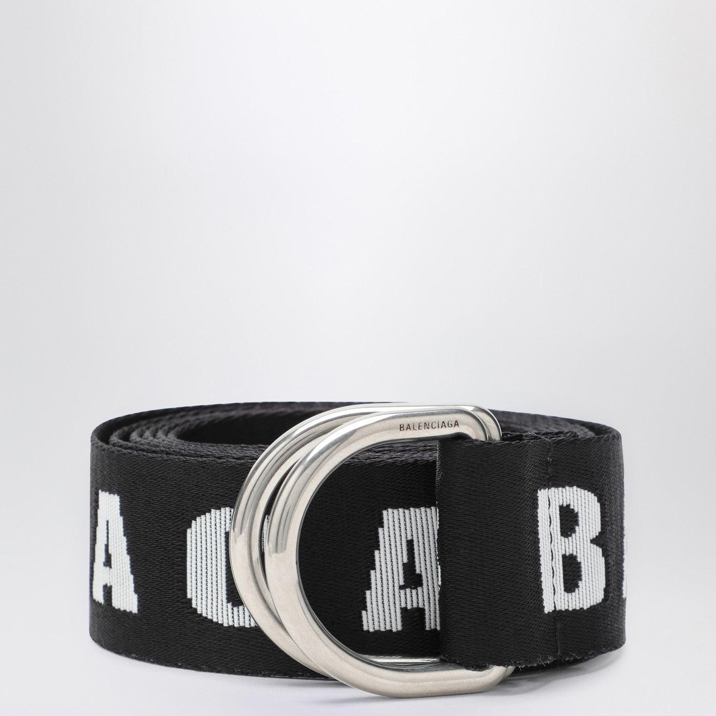 Balenciaga D Ring Belt in Black for Men | Lyst