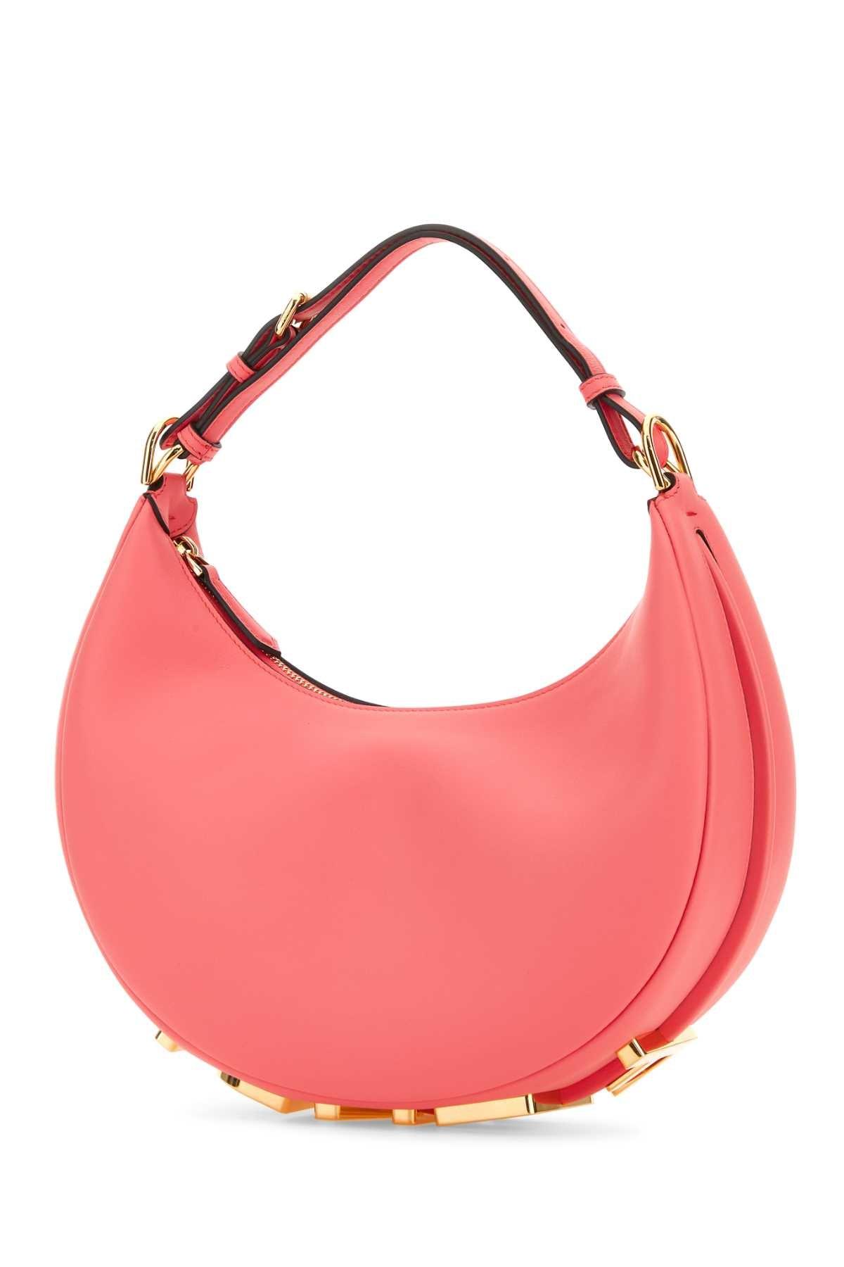 トートバッグ FENDI Pink Leather Small Fendigraphy Handbag Fendi Leather Small Graphy Handbag in Pink | Lyst