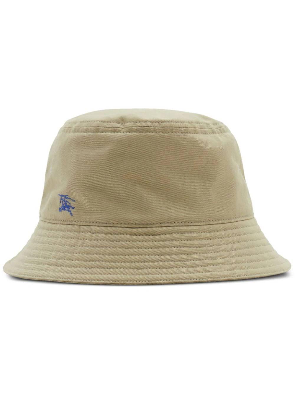 Burberry Ekd Bucket Hat in Natural for Men Lyst UK