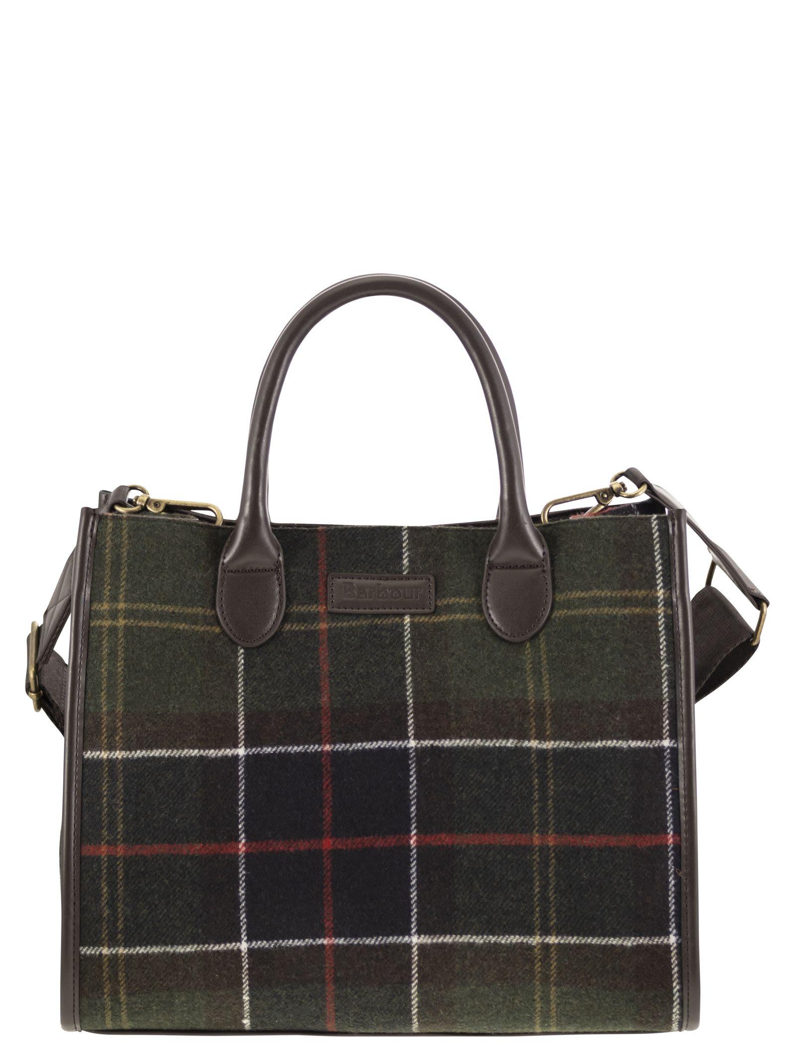 Barbour tote bag Brown deals