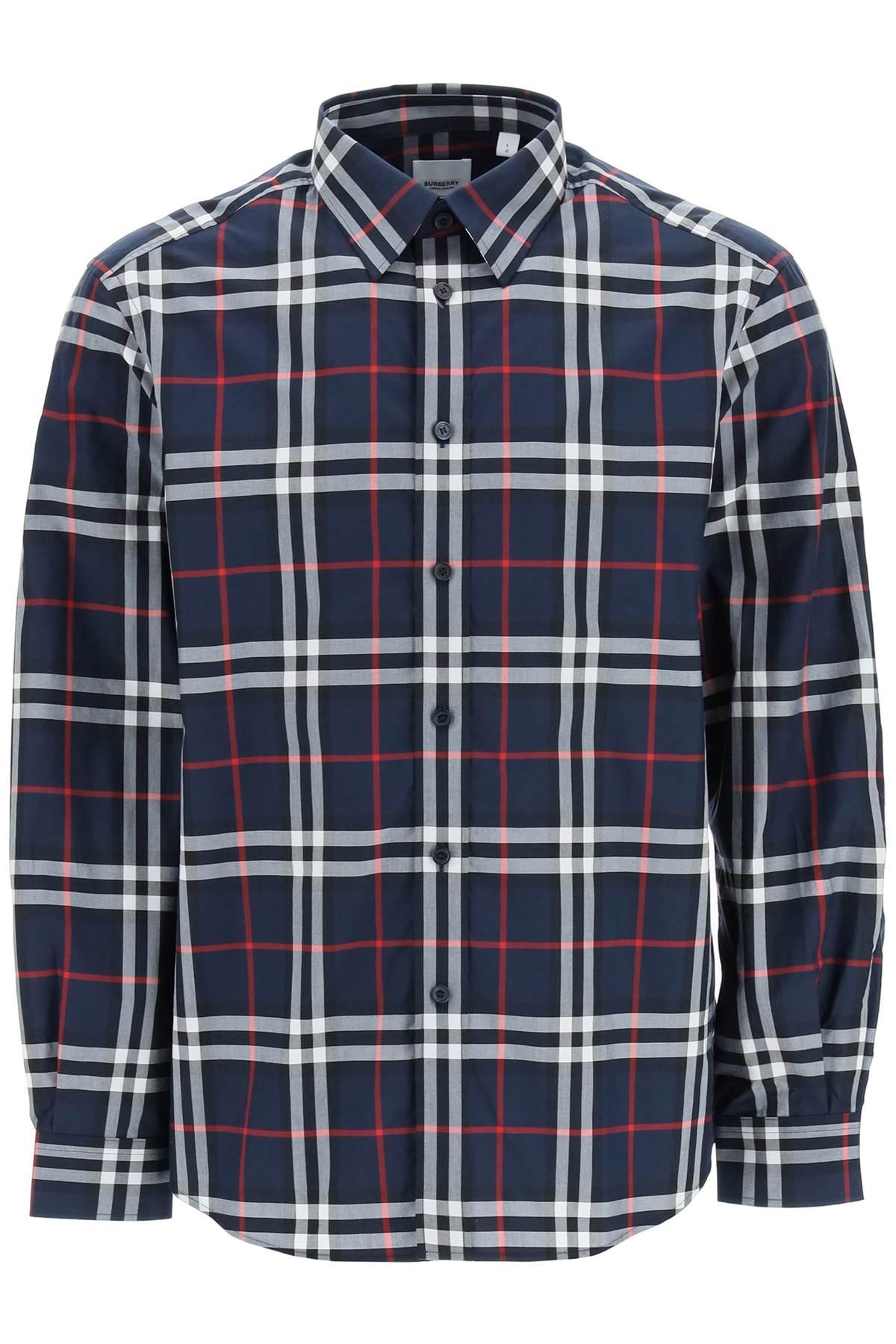 Burberry Caxton Vintage Check Shirt in Blue for Men | Lyst