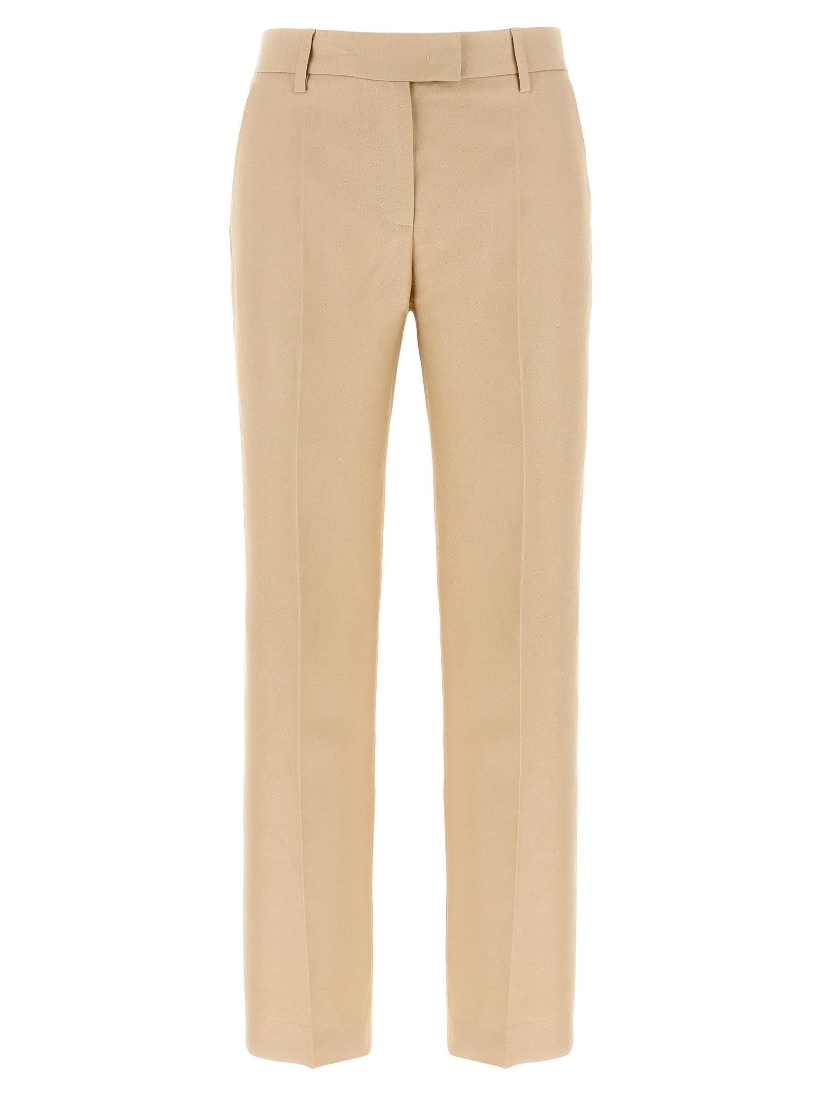 パンツ Alberto Biani Trousers Alberto Biani Tailored Trousers | Yellow | FARFETCH