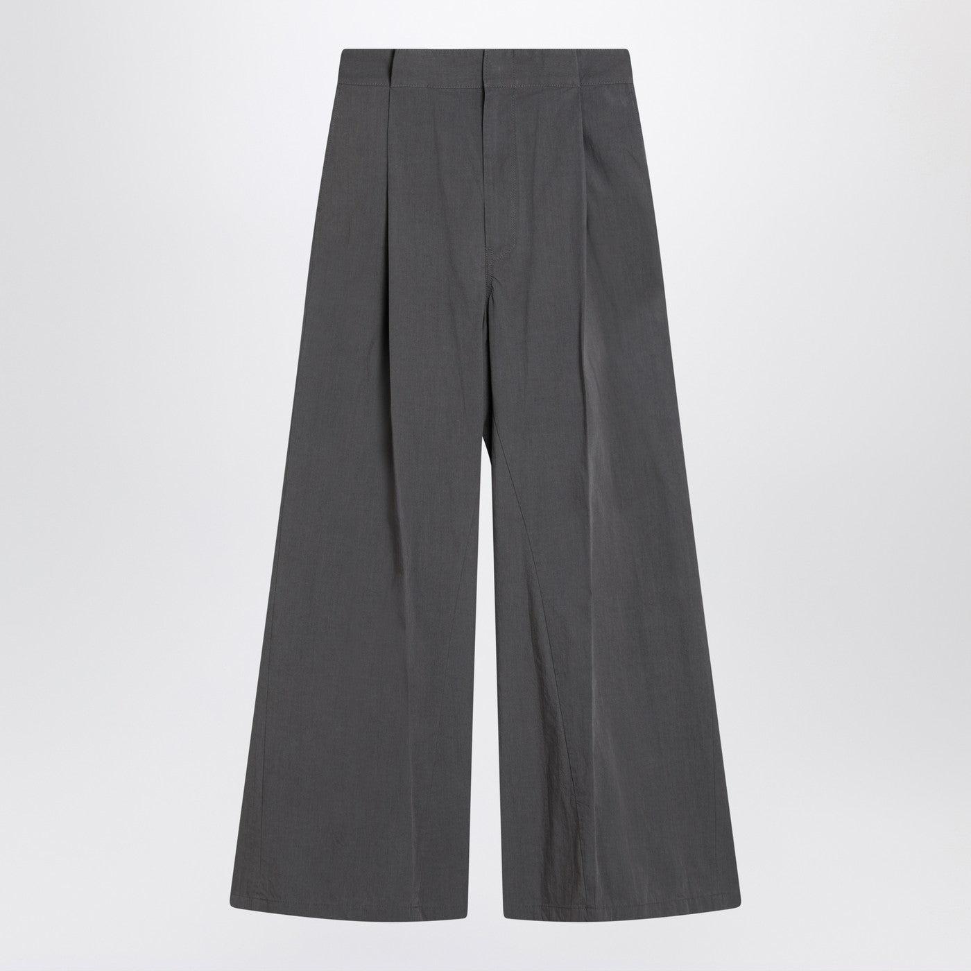 ボトムスその他 Maison Margiela Charcoal grey pleated trousers Maison Margiela Pants for Women | Online Sale up to 68% off