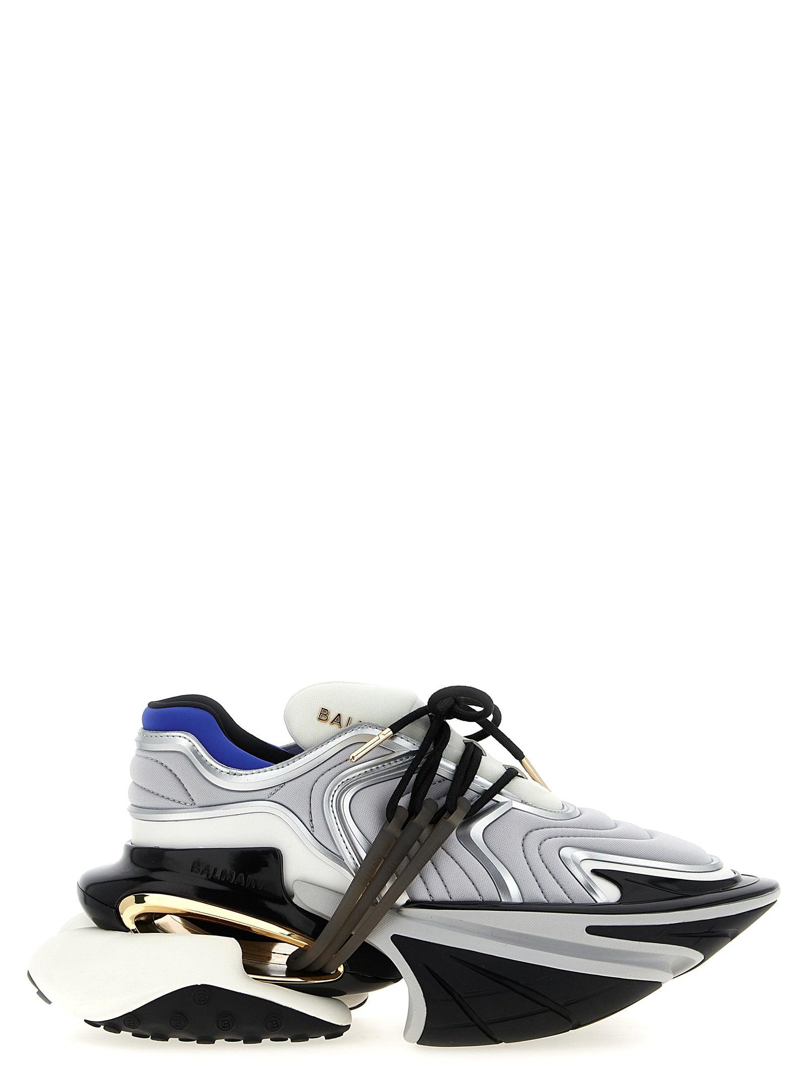【関税＆送料込み】Balmain Unicorn Chunky Sneakers Balmain Men's Unicorn Low Top Neoprene Chunky Sneakers Size