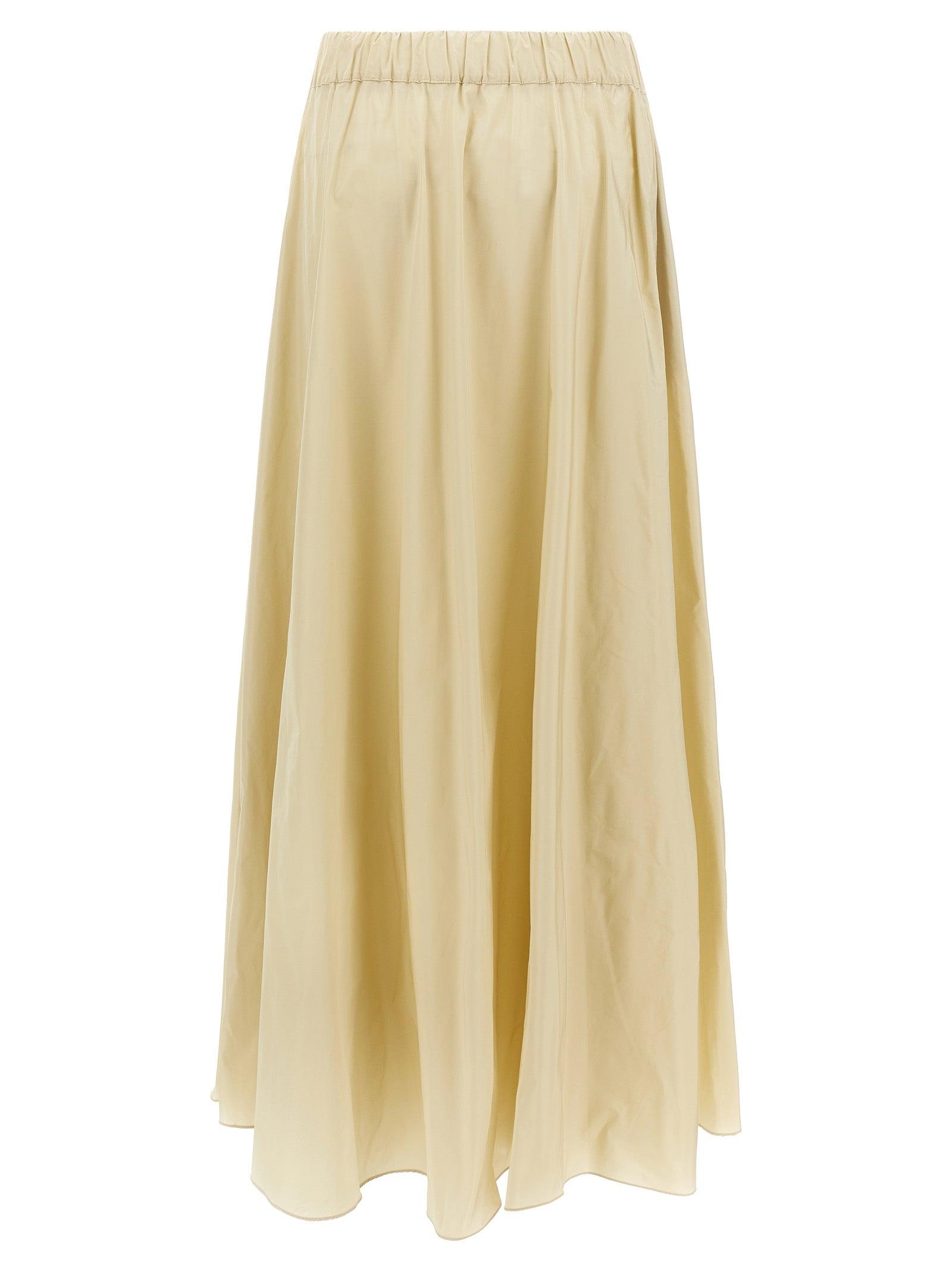 スカート PAROSH 'Pimpy' skirt P.A.R.O.S.H. 'Pimpy' Skirt in Natural | Lyst
