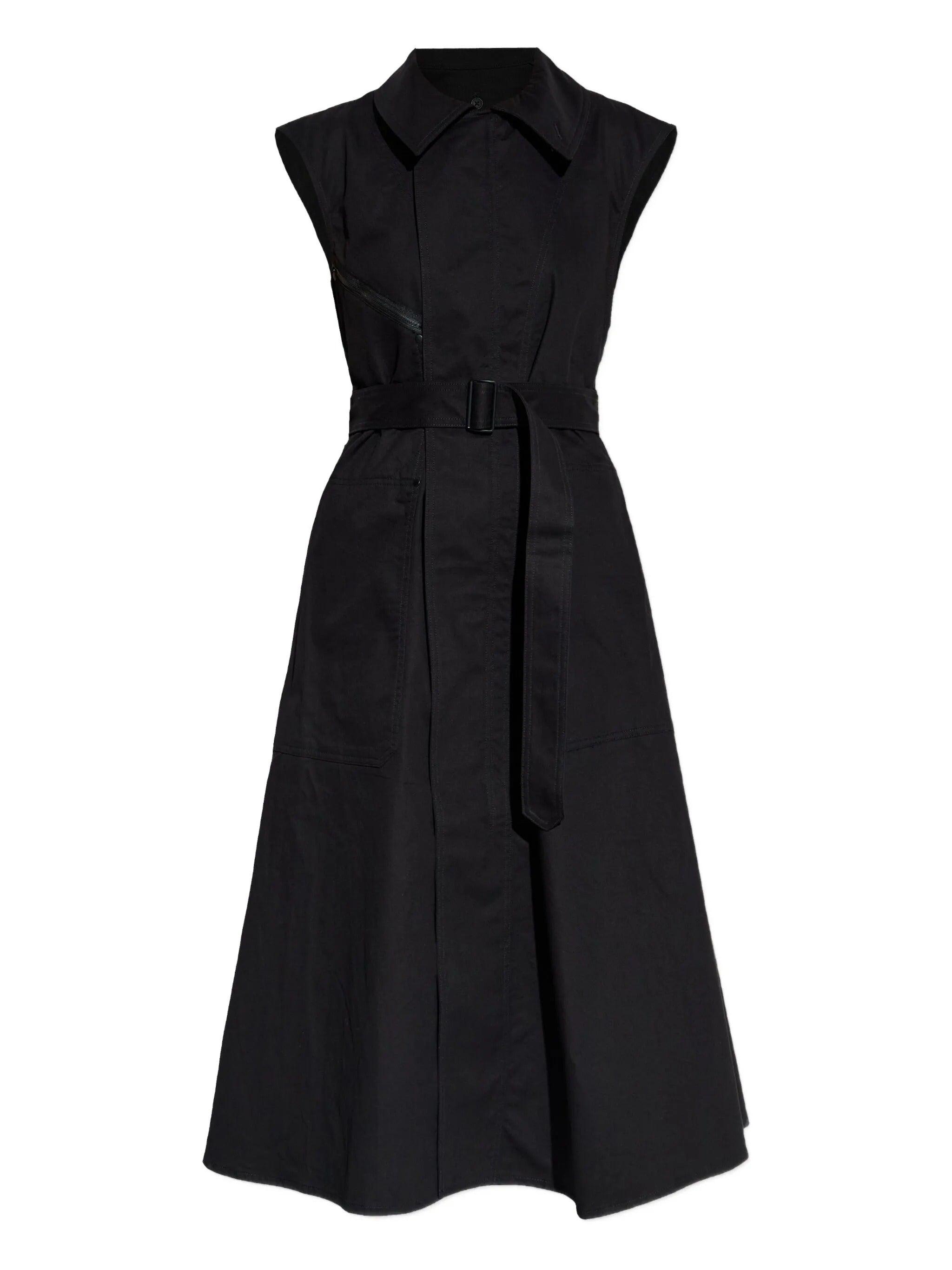 コート Y-3 SS25 SHIRT DRESS (JV5840 BLACK) adidas Y-3 Shirt Dress - Black | Free Shipping with adiClub