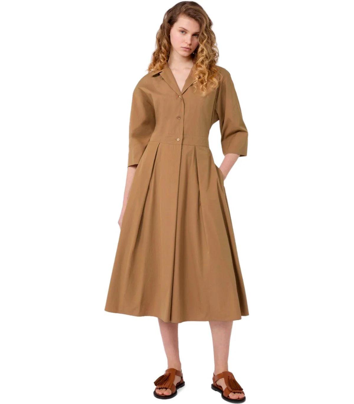 sleeveless shirt dress Blue Game Day Sleeveless Shift Dress