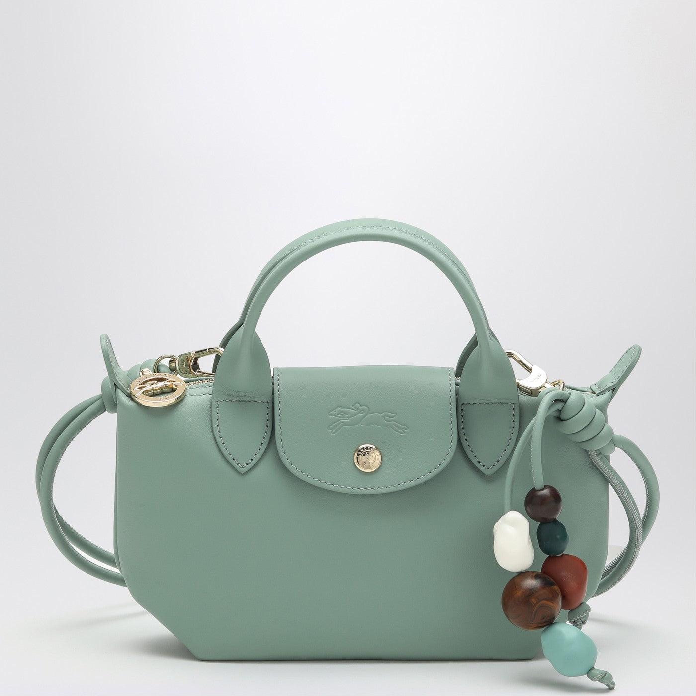 バッグ・カバンその他 Longchamp Celadon coloured Le Pliage Original S bag Le Pliage Original S Handbag Celadon - Recycled canvas