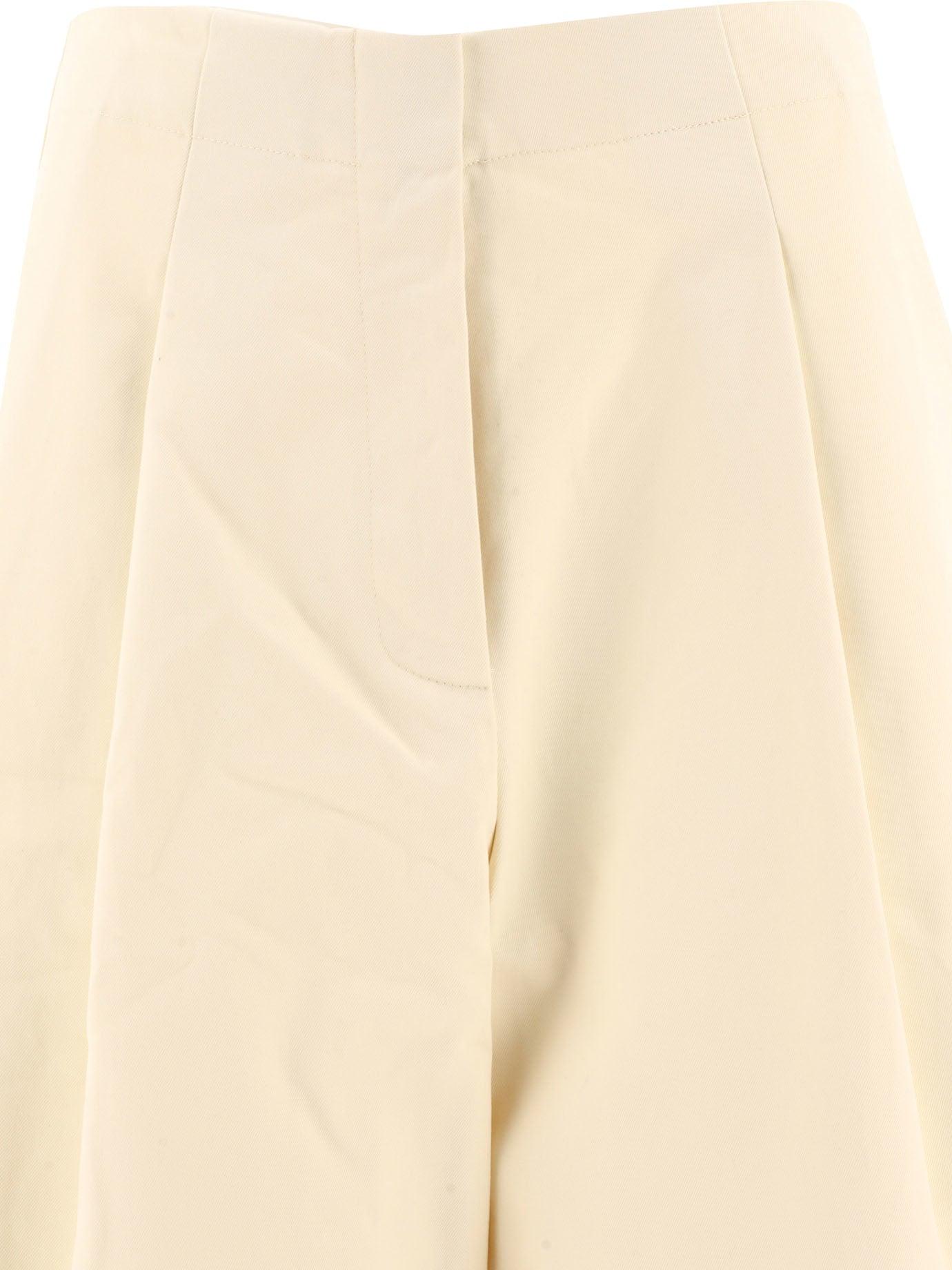 Studio Nicholson Dordoni Volume Trousers in Natural | Lyst