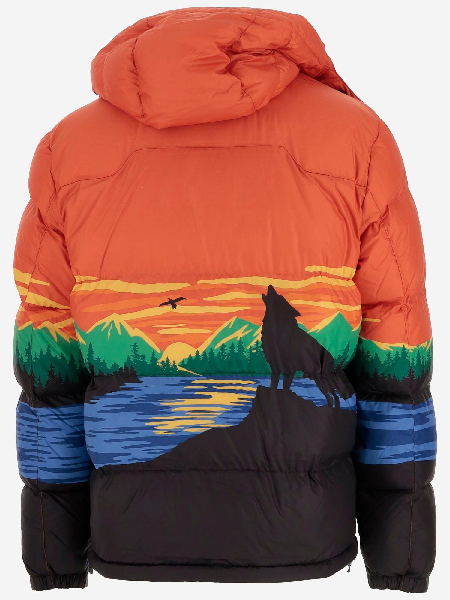Orange polo jacket clearance