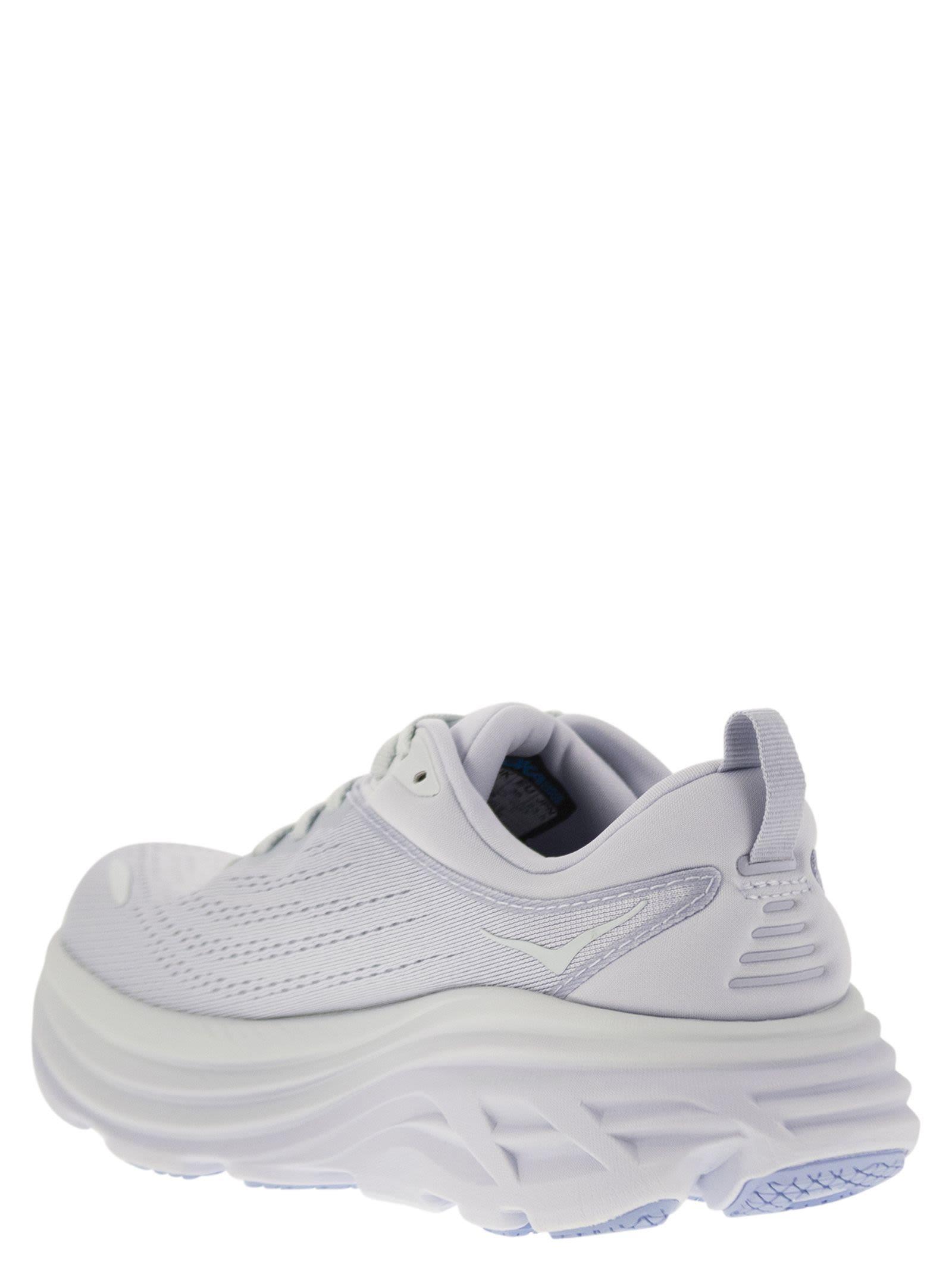 スニーカー HOKA BONDI 8 - Ultra-shortened sports shoe Hoka One One Bondi 8 Ultra Shortened Sports Shoe in White | Lyst