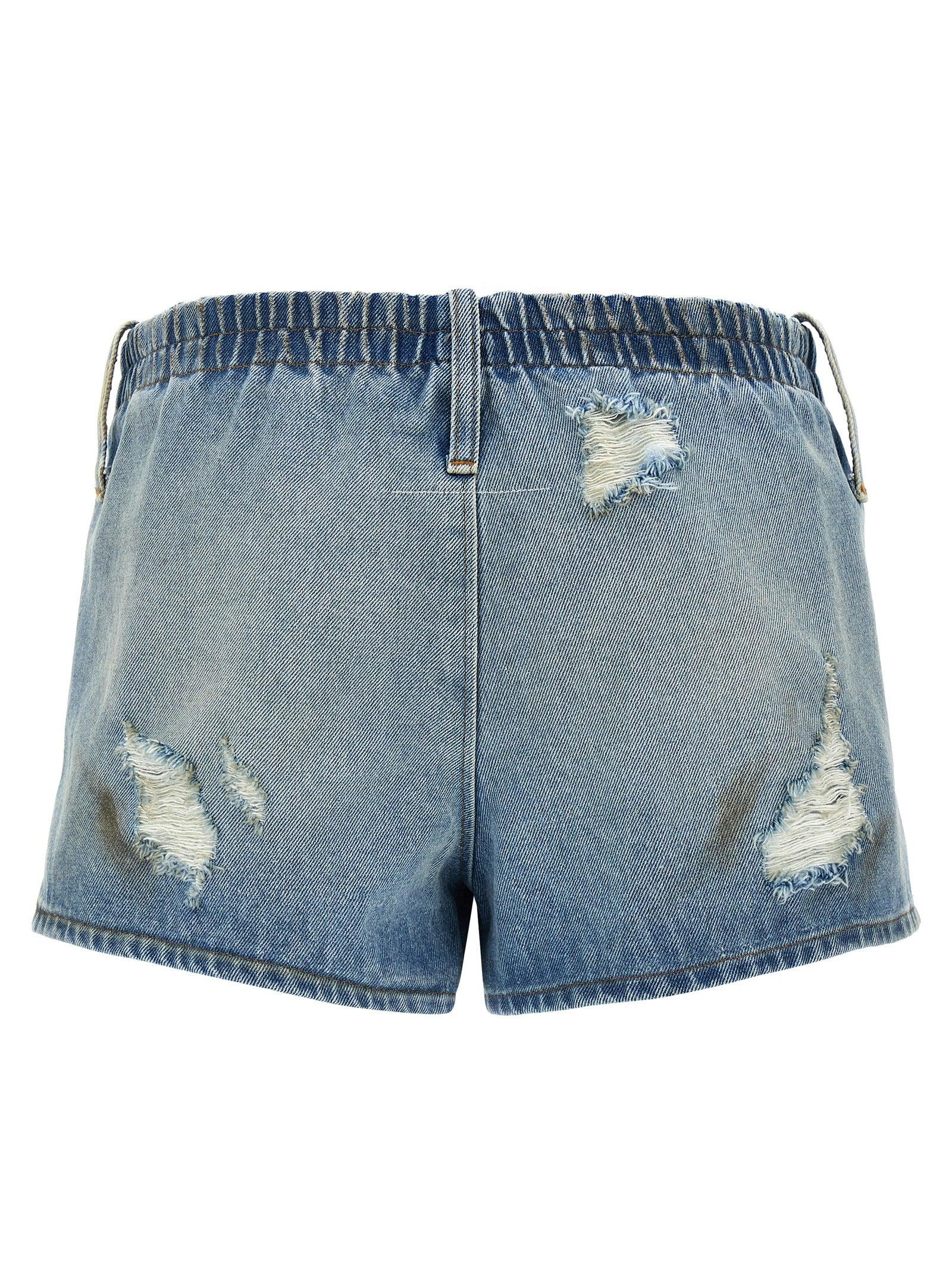 MM6 by Maison Martin Margiela Jean and denim shorts for