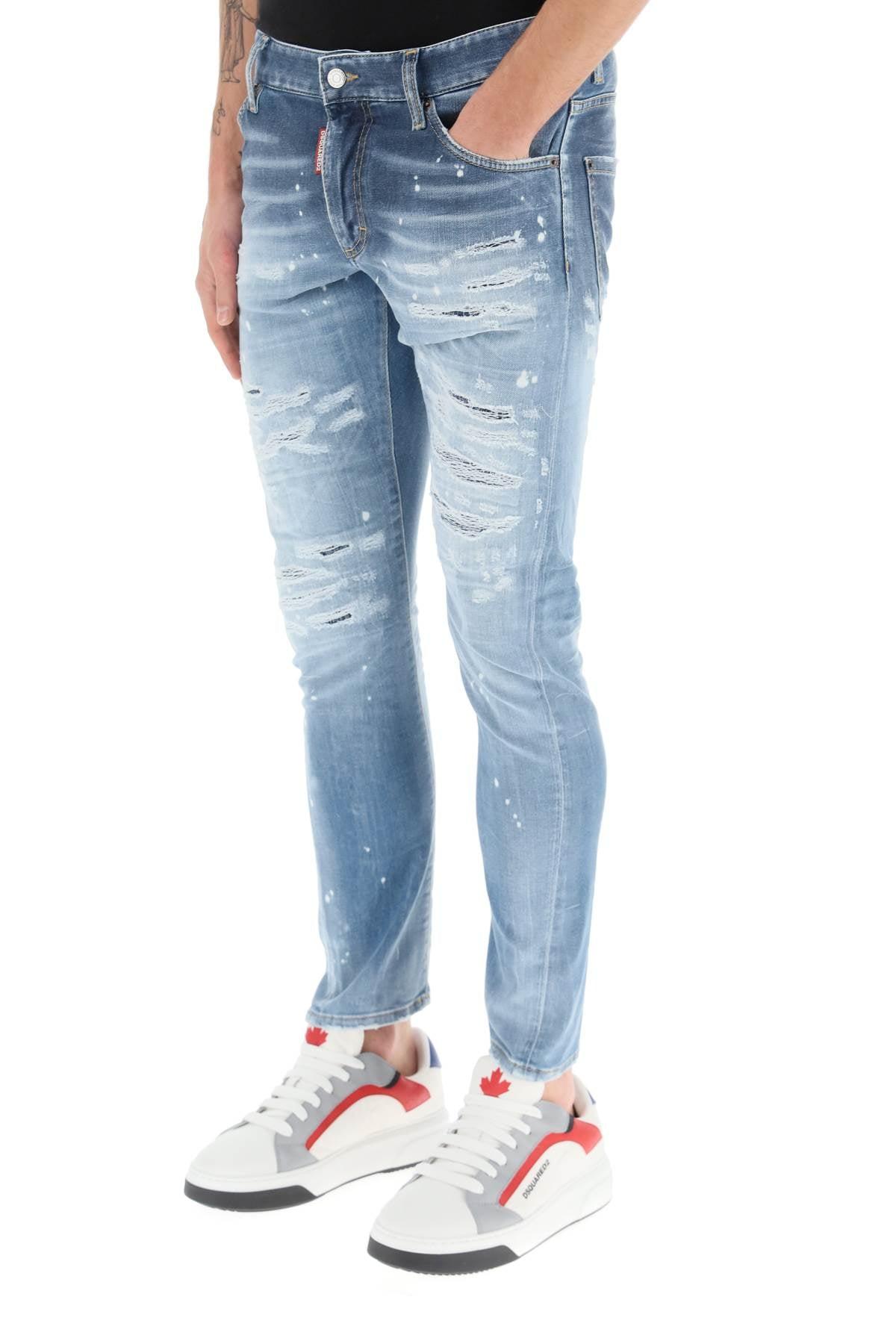 DSquared² Light Beach Blue Wash Sexy Twist Jeans for Men | Lyst
