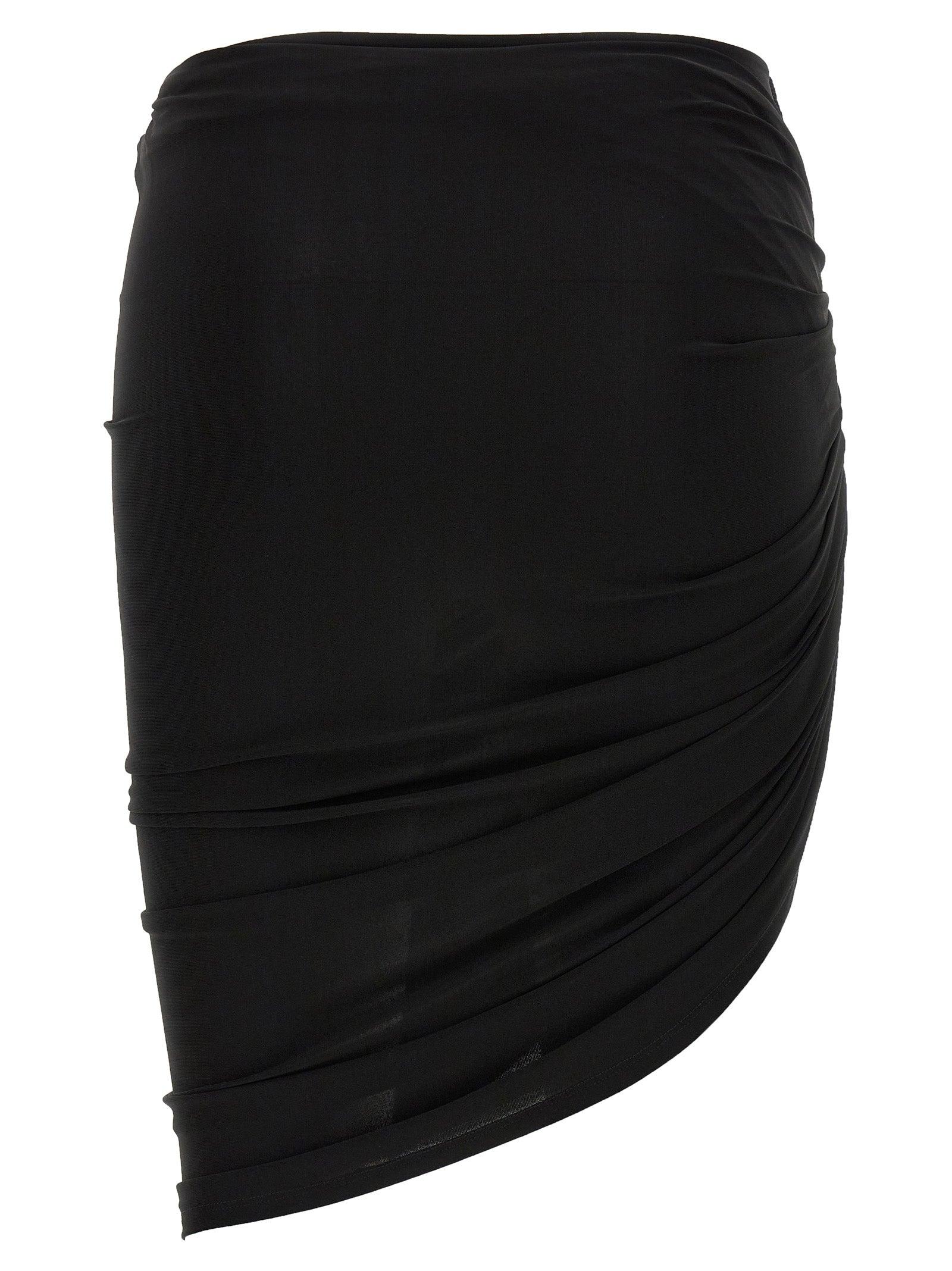 ワンピース JACQUEMUS Women Mid Skirts 243DR0011020990 BLACK Jacquemus Skirt in Obsidian/Black – SVRN