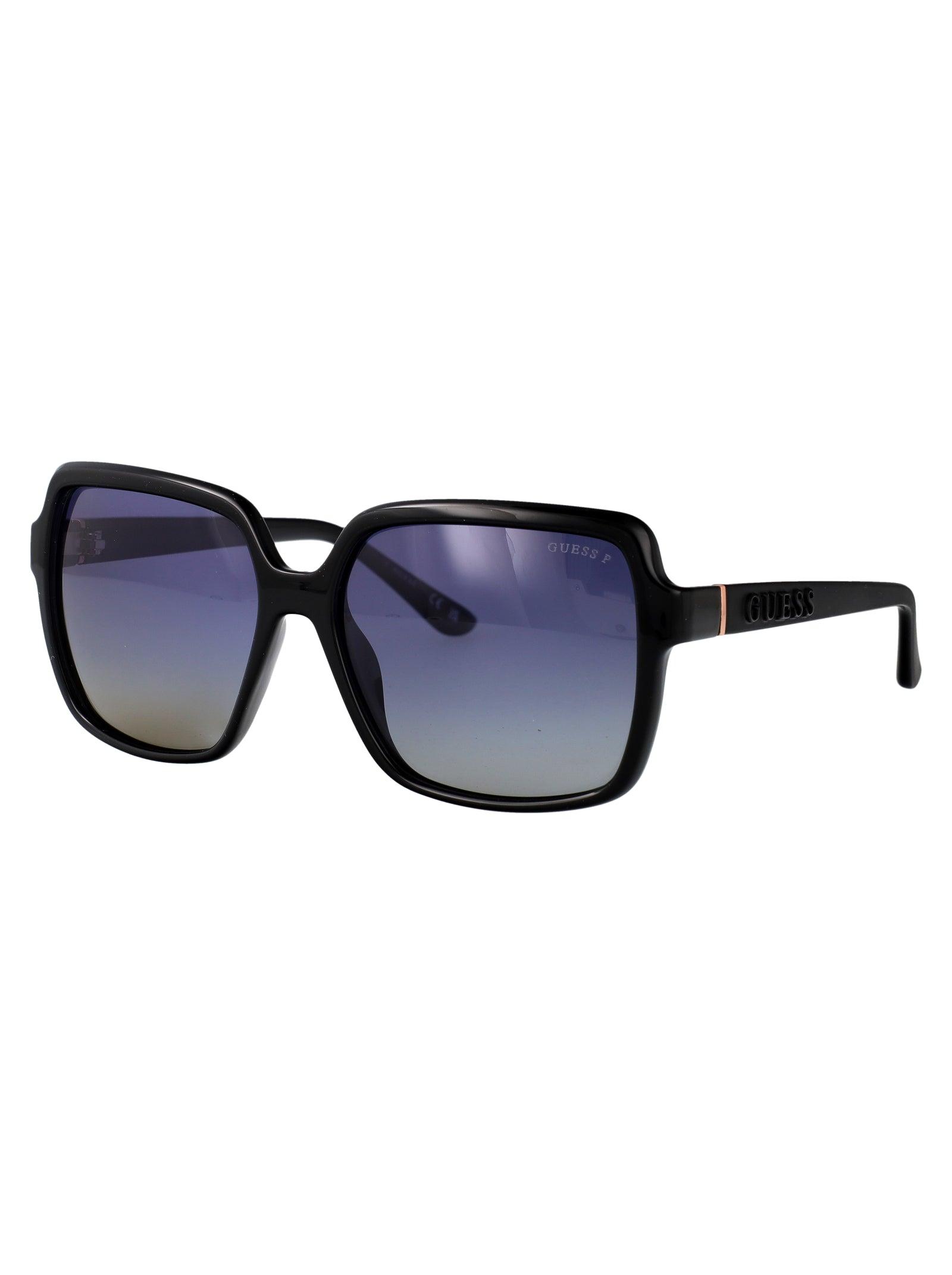 Guess Squared Sunglasses Gu00157 01 D in Blue Lyst UK