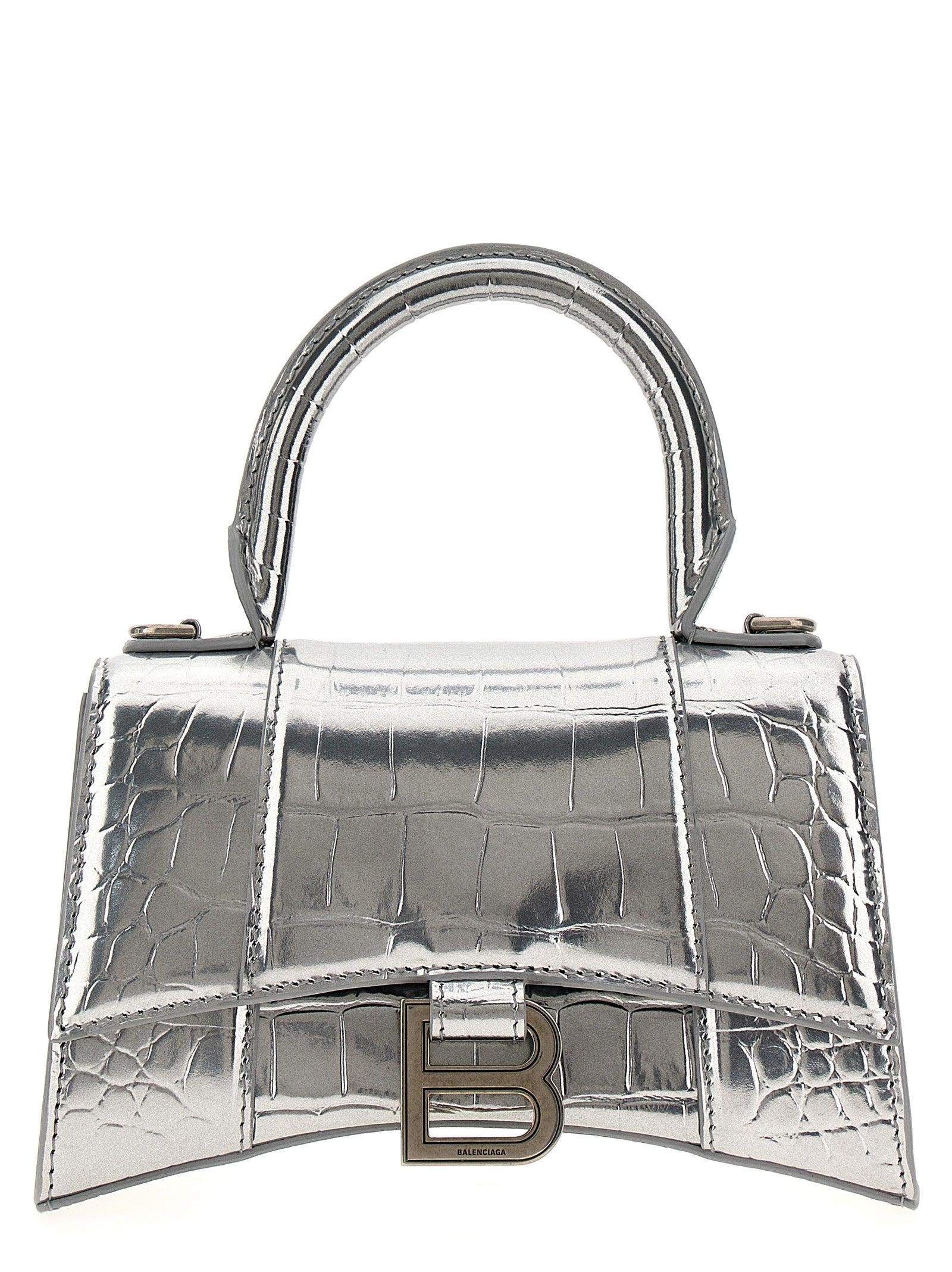 Balenciaga handbags silver hot sale