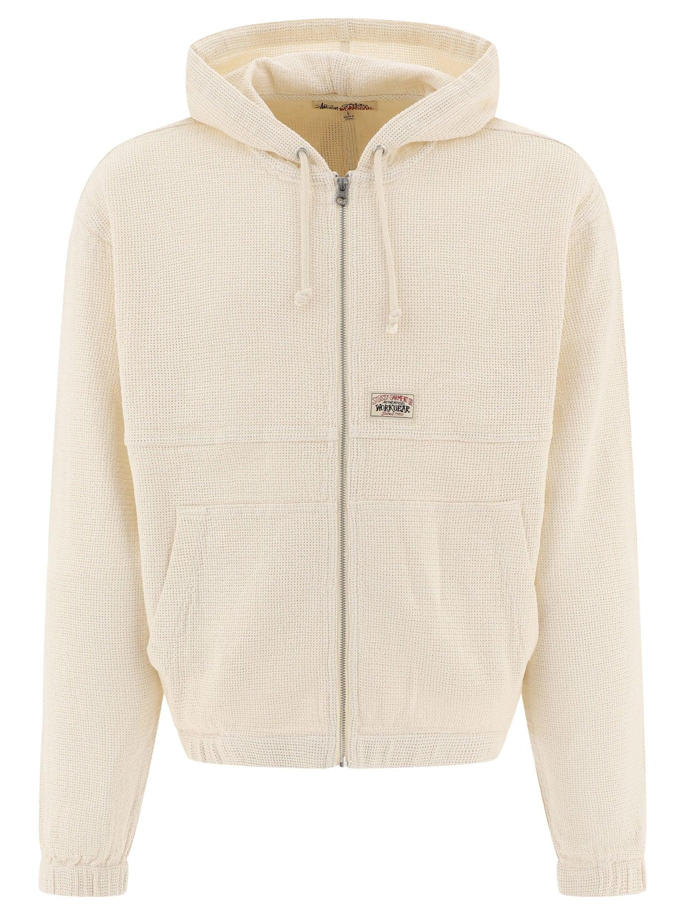 stussy-Beige-Mesh-Zippered-