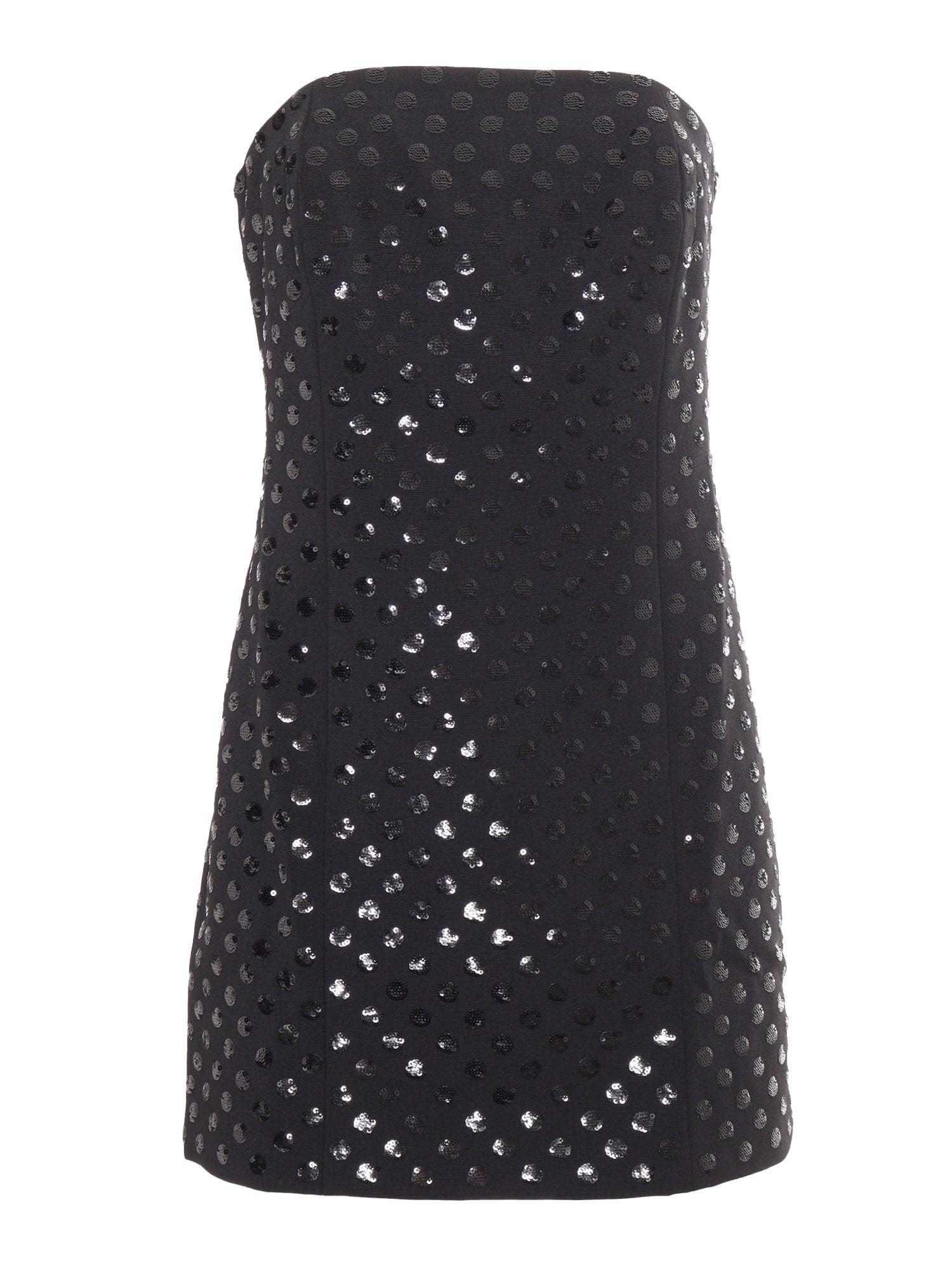 michael kors christmas dresses Studded Wrap Dress in MIDNIGHTBLUE - Sale