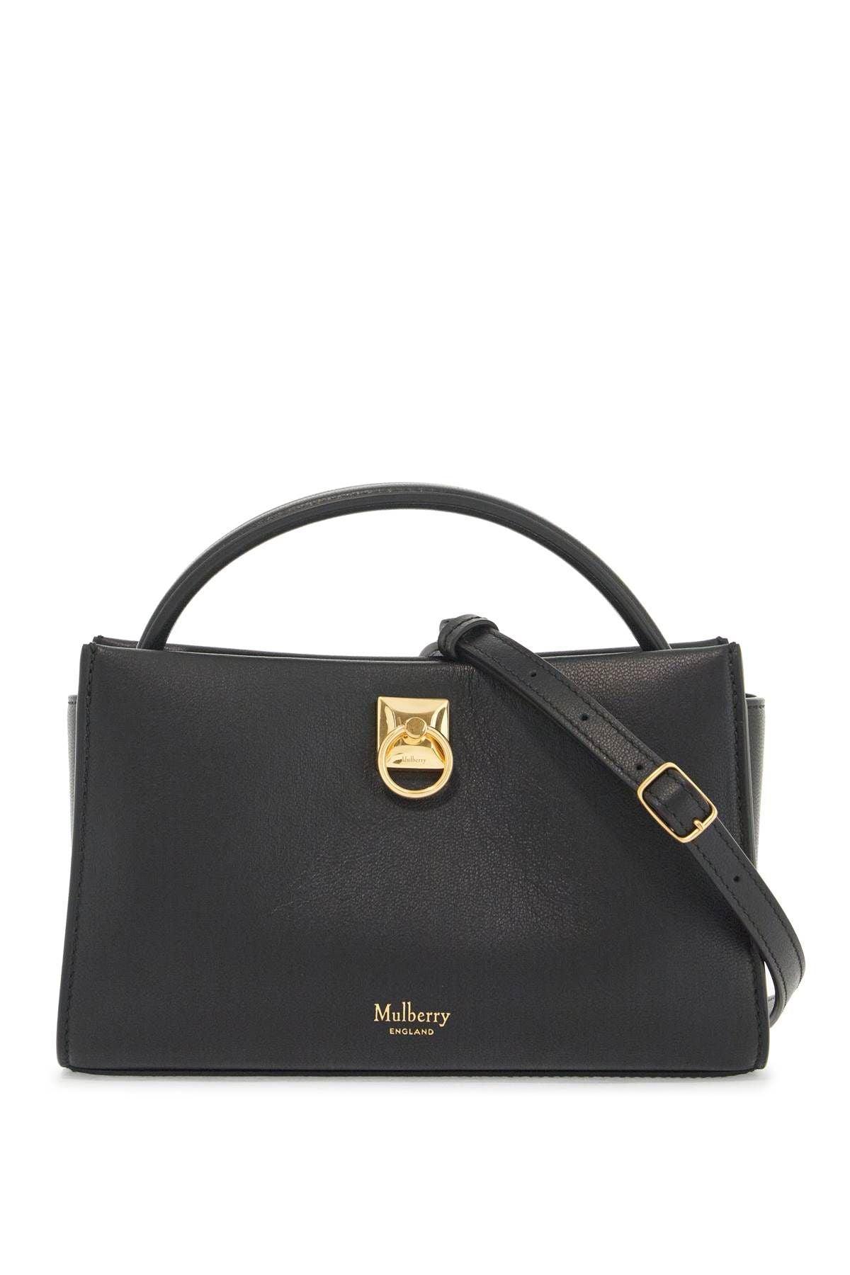 Mulberry Mini Iris Handbag in Black | Lyst