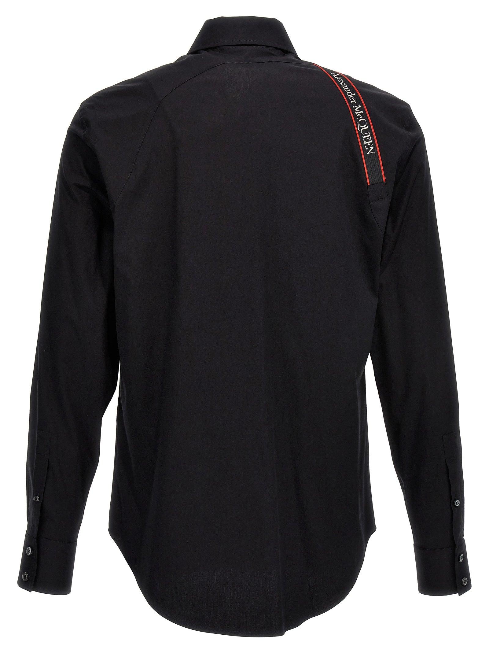 McQueen Shirts in Black for Men | Lyst