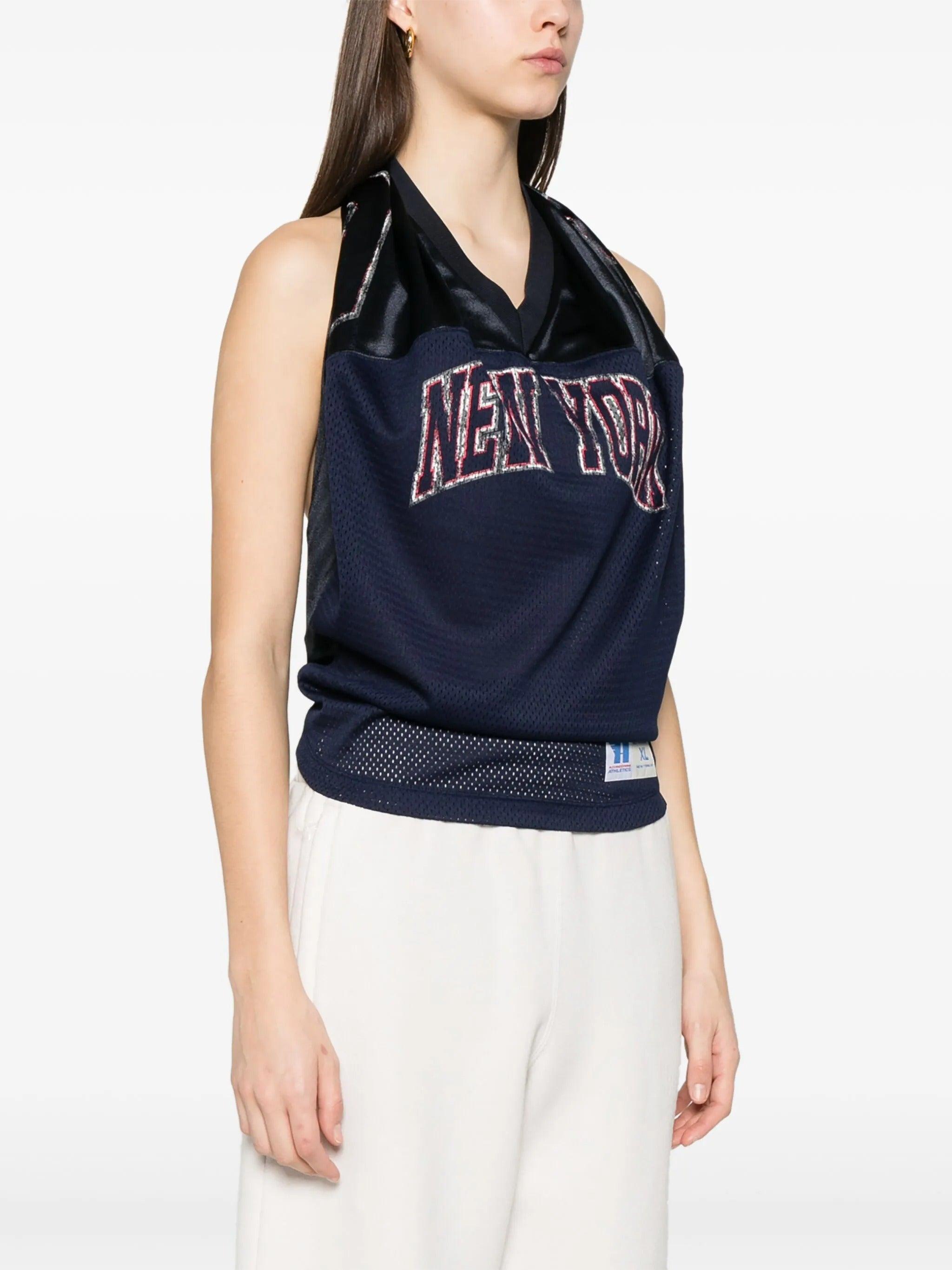 Alexander Wang Cowl Sport Jersey Tank in Blue | Lyst