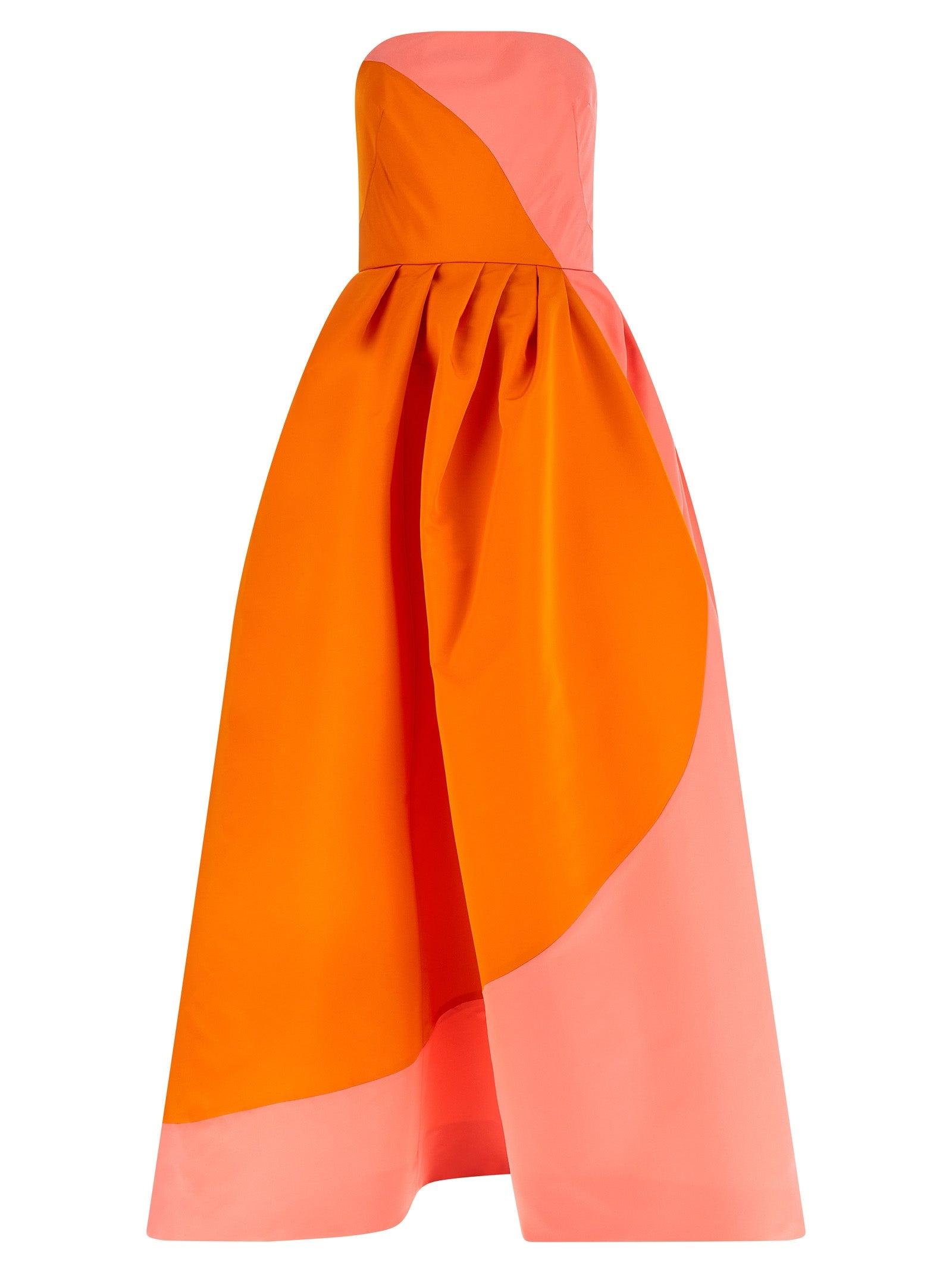 Vestidos en Naranja de Carolina Herrera de mujer Lyst