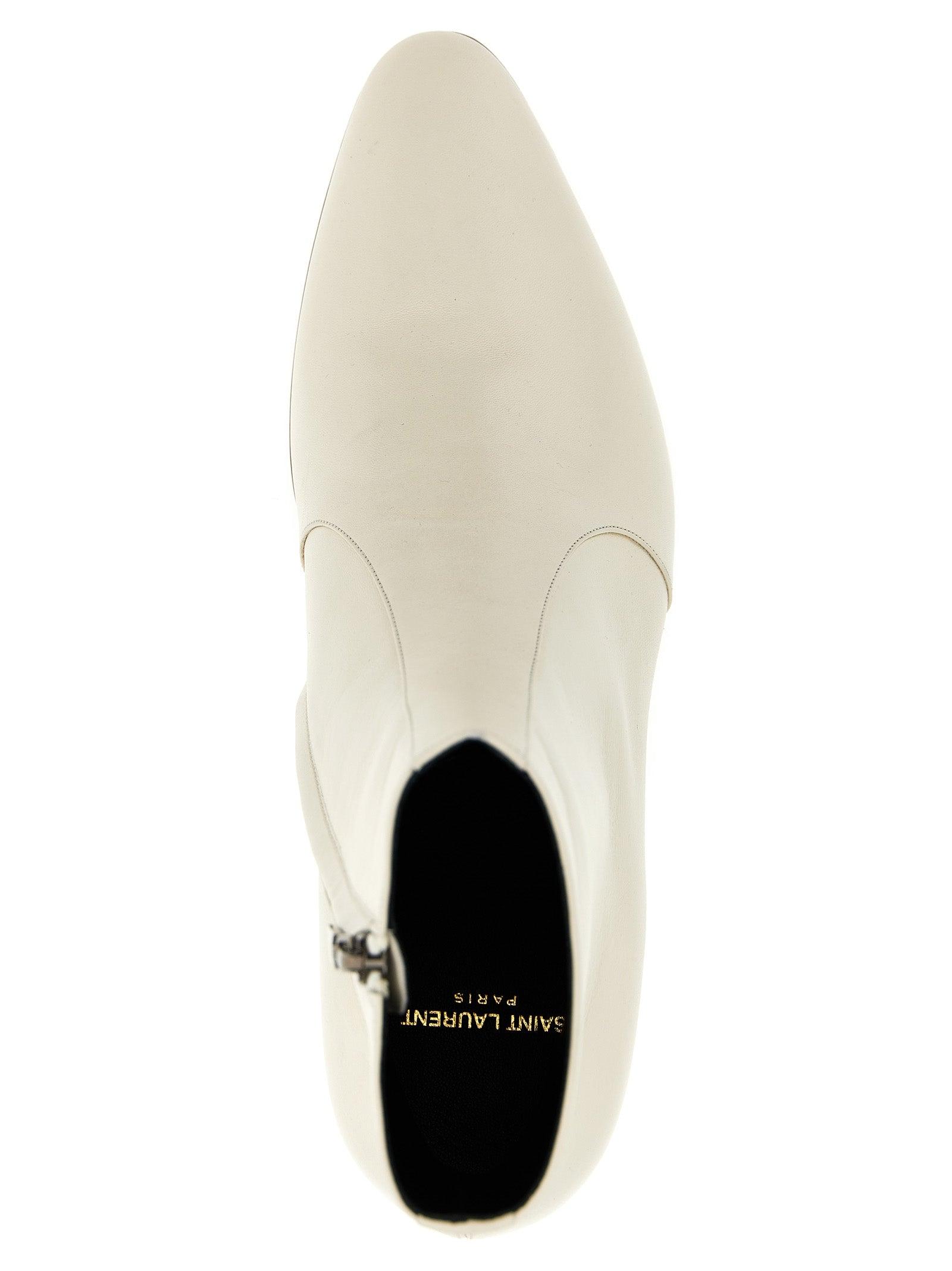 Saint Laurent Vassili Boots, Ankle Boots in White for Men | Lyst Saint Laurent Vassili Boots, Ankle Boots in White for Men | Lyst