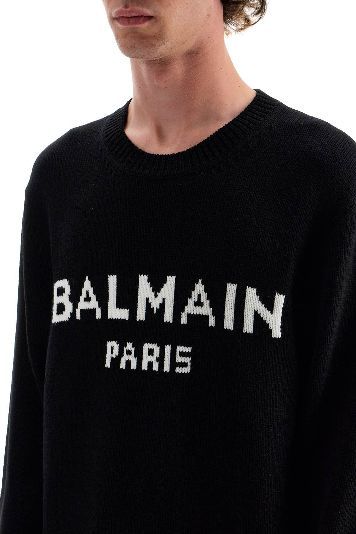 Black branded jumper hotsell