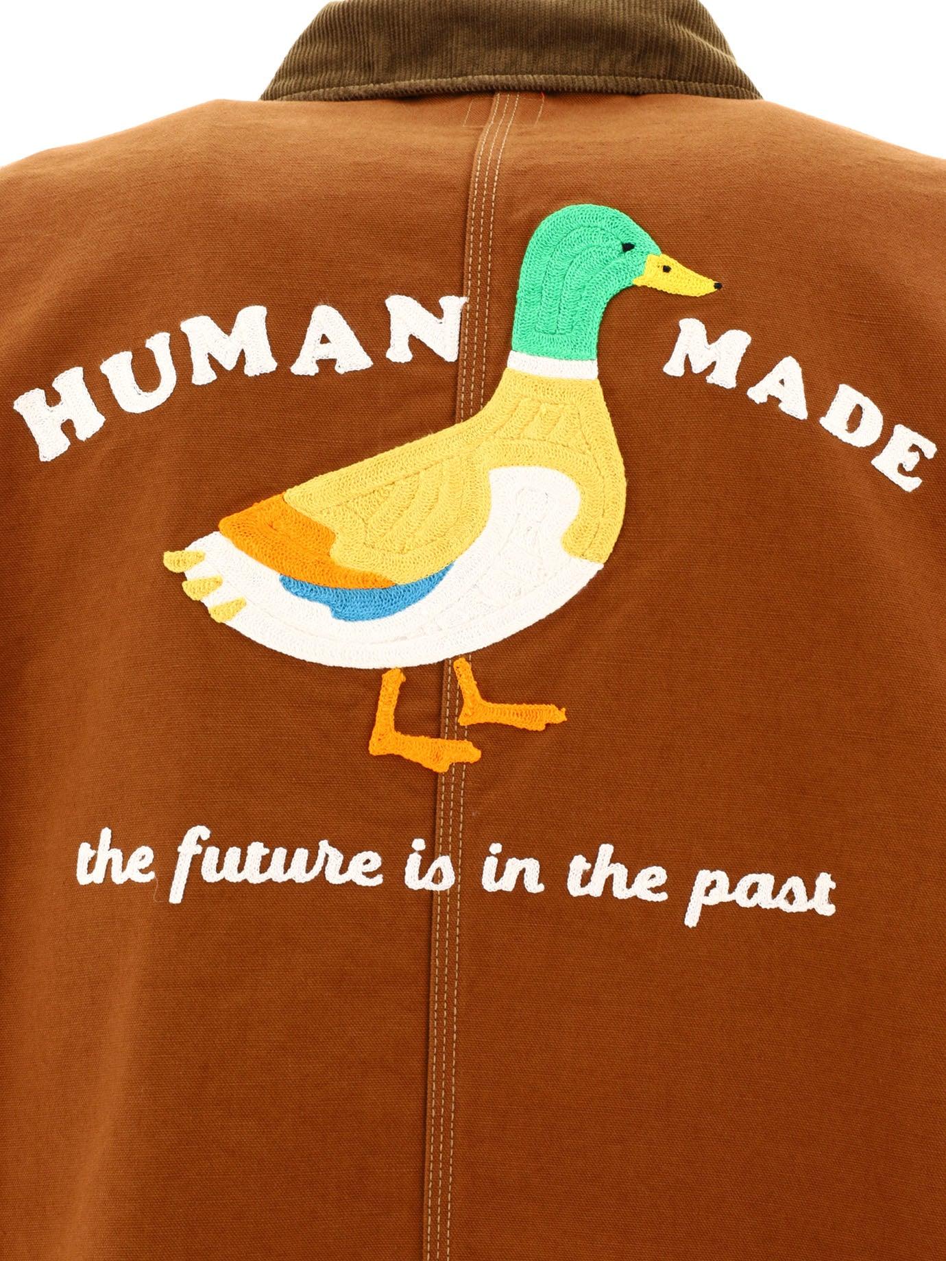 HUMAN MADE Duck カバーオール ジャケット ブラウン HUMAN MADE Duck Coverall Jacket in Brown | SVD USA