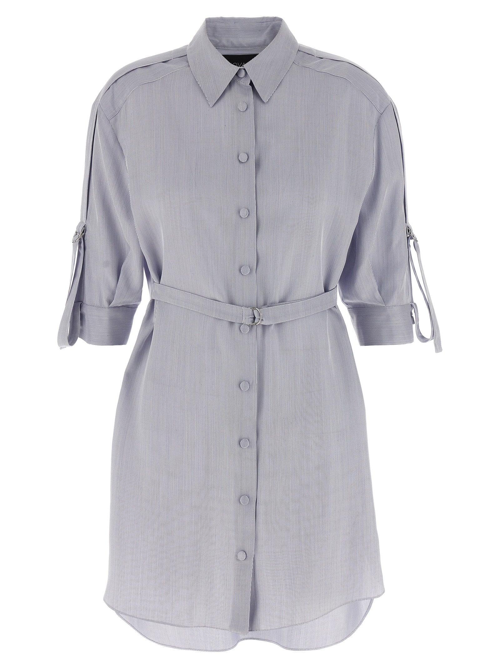 ワンピース GIOVANNI BEDIN SS25 Striped silk dress (GB25068 BLUE) Giovanni bedin Clothing for Women | Online Sale up to 56