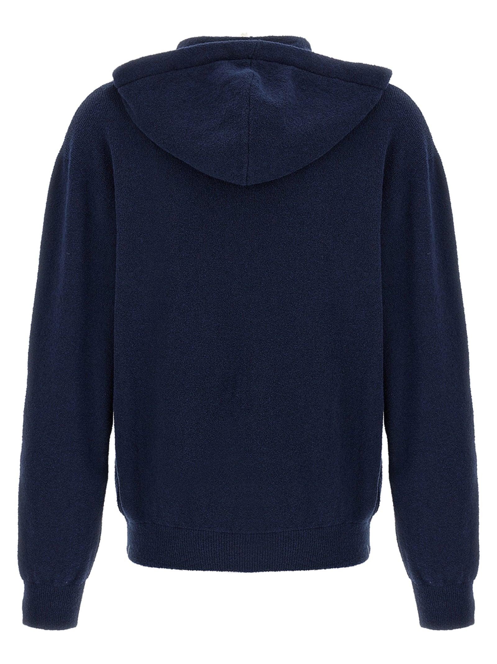 パーカー・フーディ Roberto Collina Terry hoodie Roberto Collina Terry Hoodie in Blue for Men | Lyst