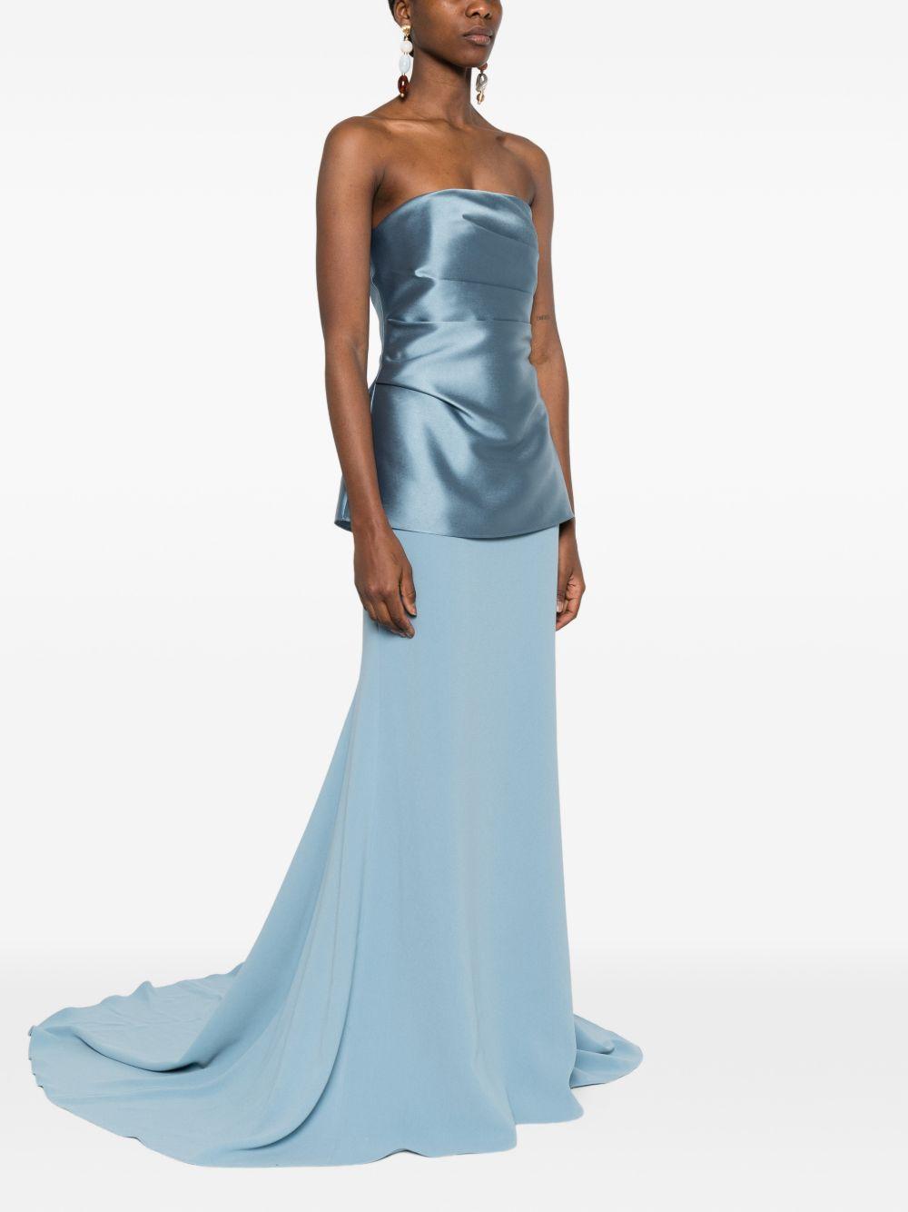 Solace London Alia Maxi Dress in Blue | Lyst Solace London Alia Maxi Dress in Blue | Lyst