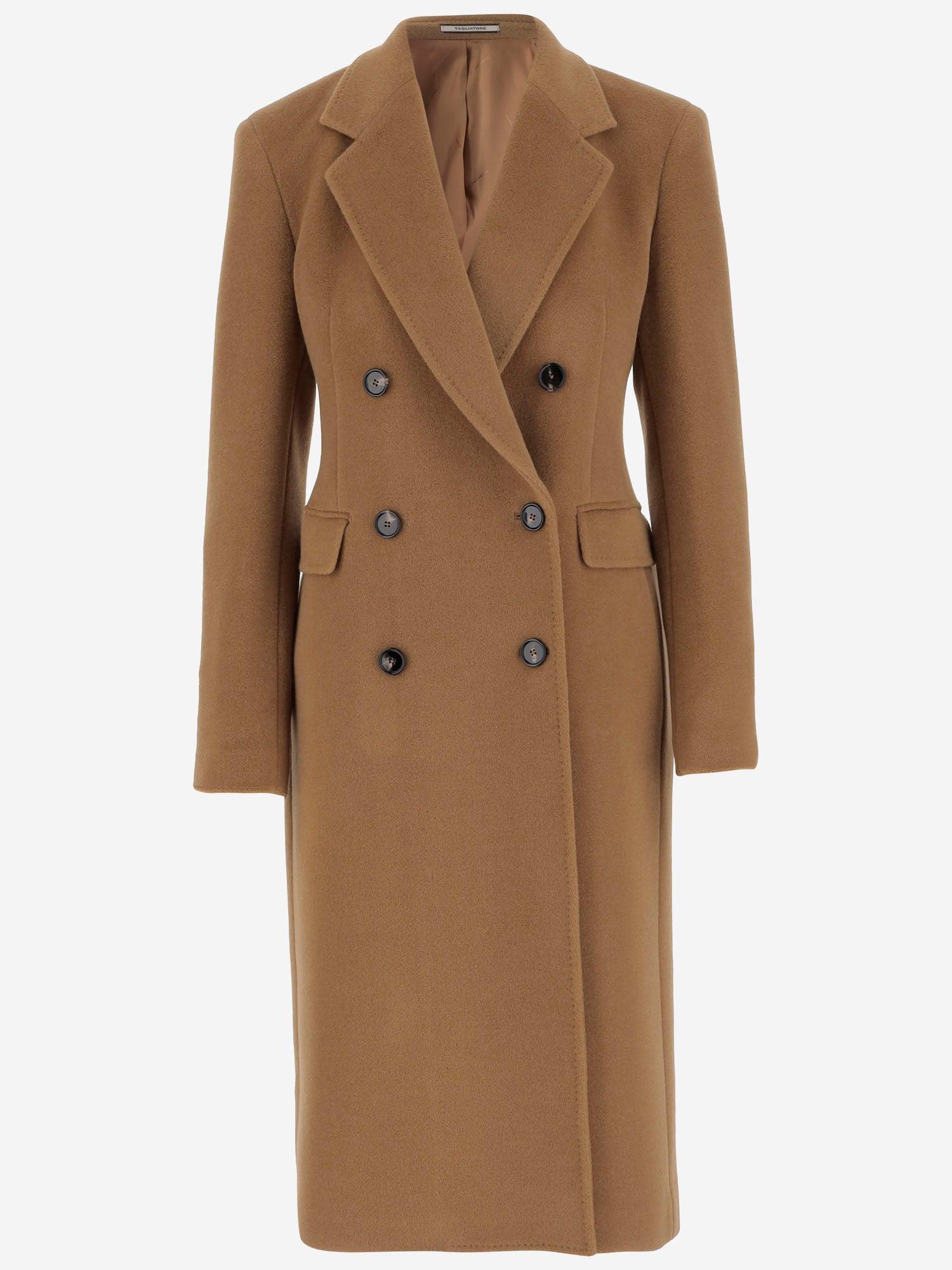 コート TAGLIATORE Woman Coat Ecru JOLECCD70015U A1345 Tagliatore Outlet: Coat woman - Ecru | Tagliatore coat