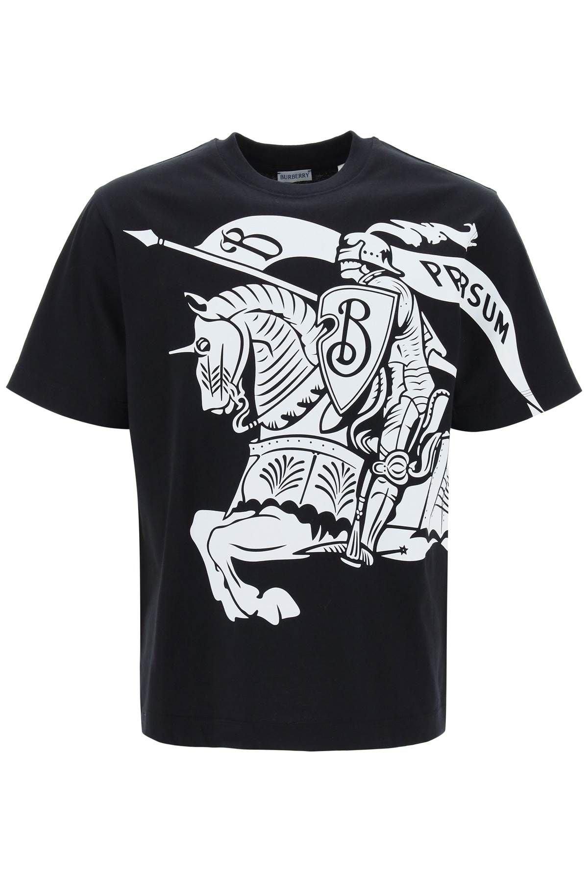 Burberry Ekd Printed T Shirt in Black for Men Lyst