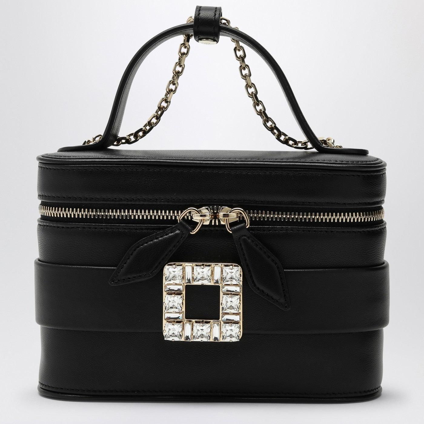 Roger Vivier Micro Vanity Bag With Rhinestone in Black for Men Lyst