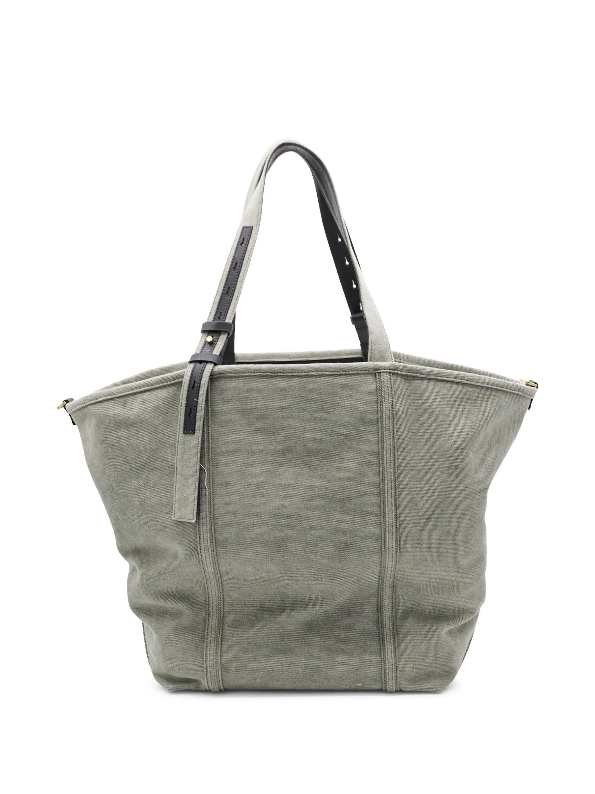 トートバッグ Golden  Deluxe Brand 24.7 Ew Shopping Bag In Canvas Golden Goose Shopping 24.7 Ew Canvas Bags in Gray | Lyst