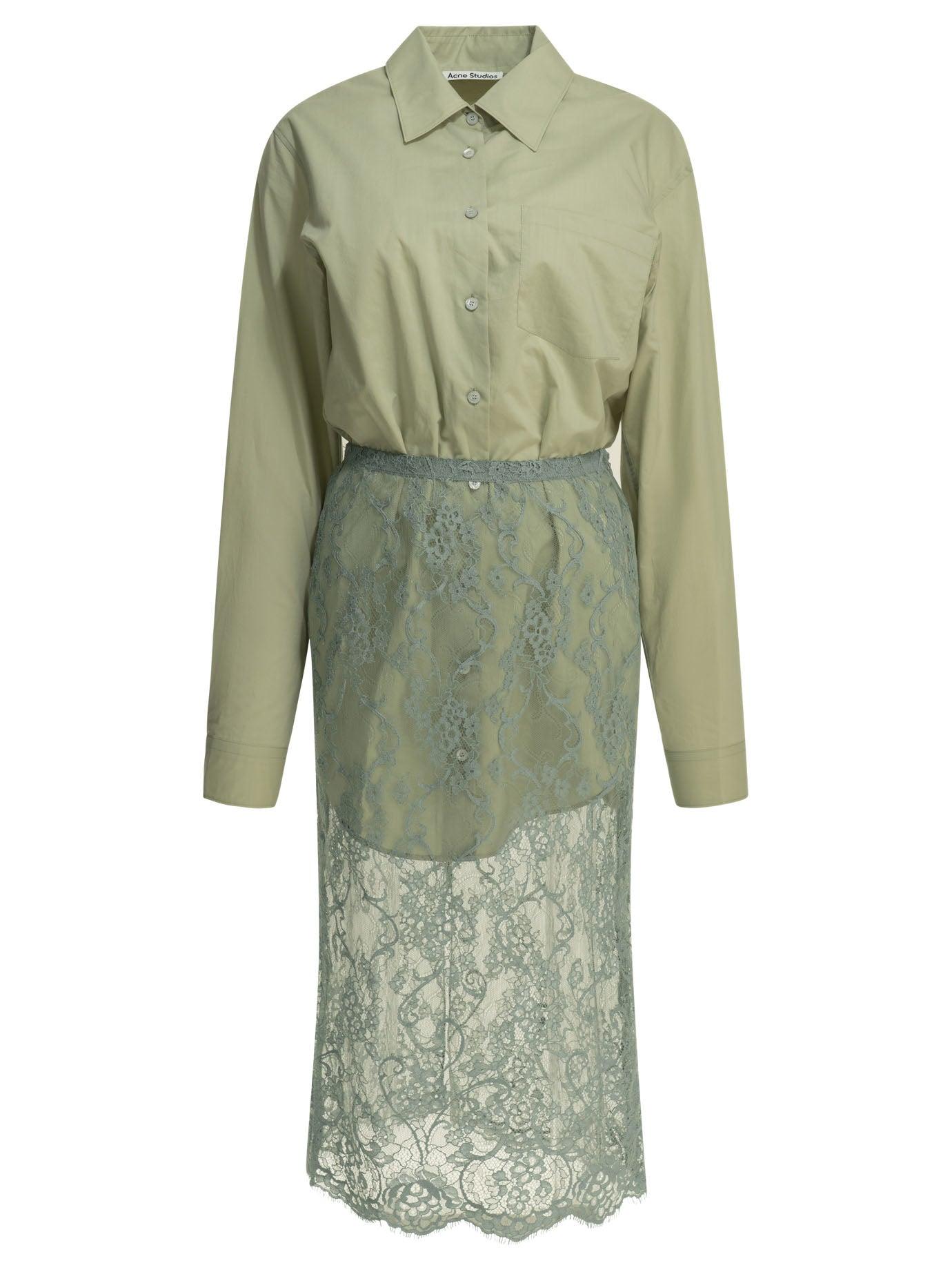 Acne Studios Dresses in Green | Lyst