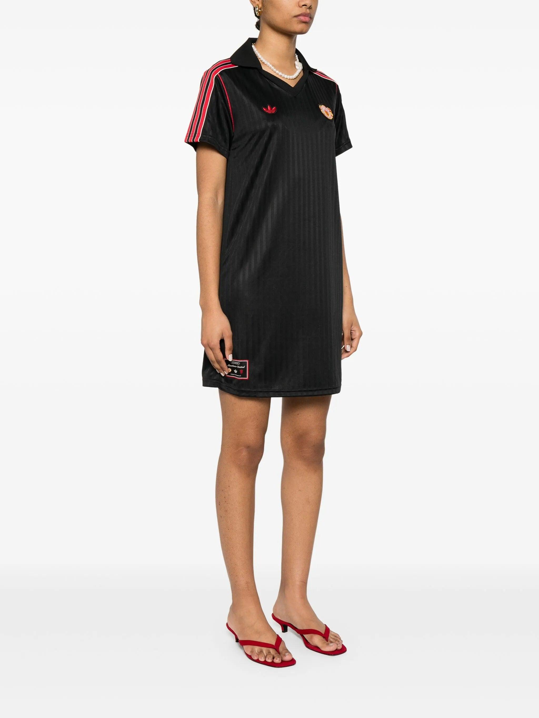 ☆Adidas☆Originals Ribbed Mini Dress Black adidas Originals ribbed mini dress in black | ASOS