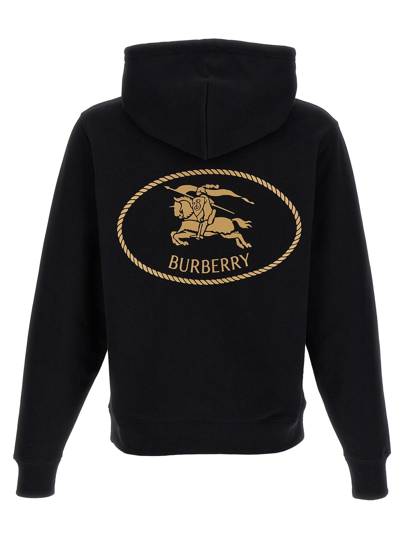 パーカー・フーディ Burberry FW25 'Simon' hoodie (8112807 BLACK) Burberry 'simon' Hoodie | italist