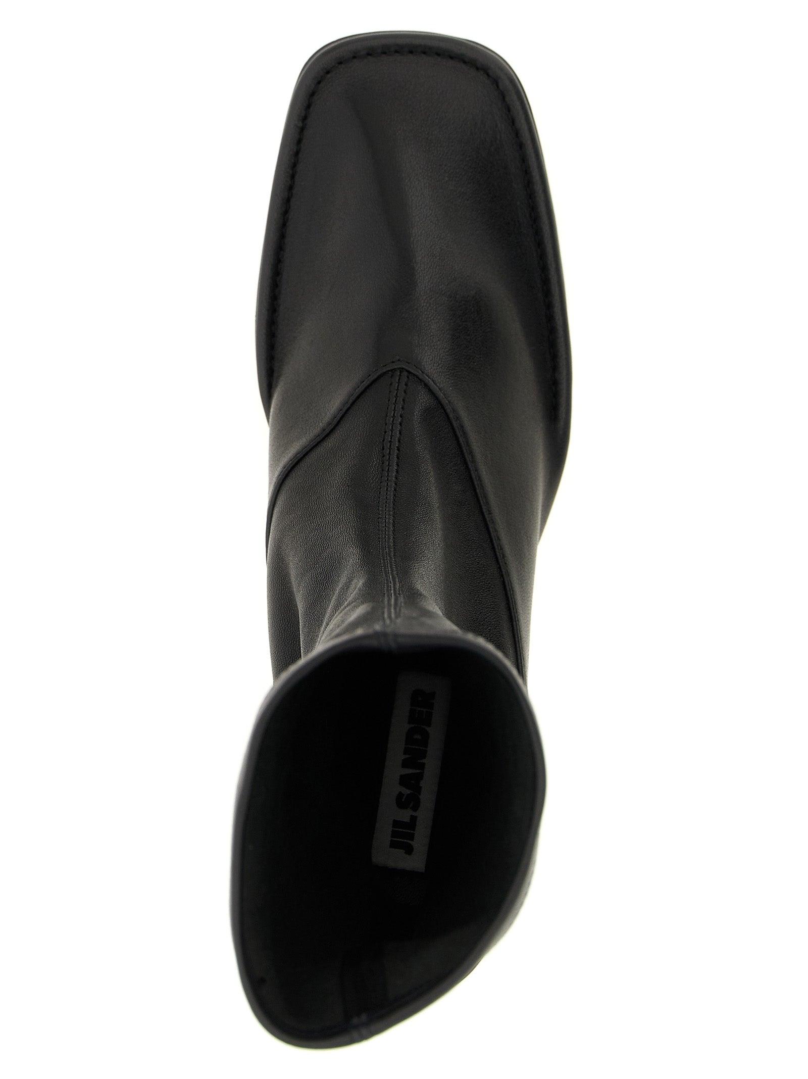 ブーツその他 Jil Sander Nappa Ankle Boots Jil Sander Ankle boots for Women | Online Sale up to 67% off