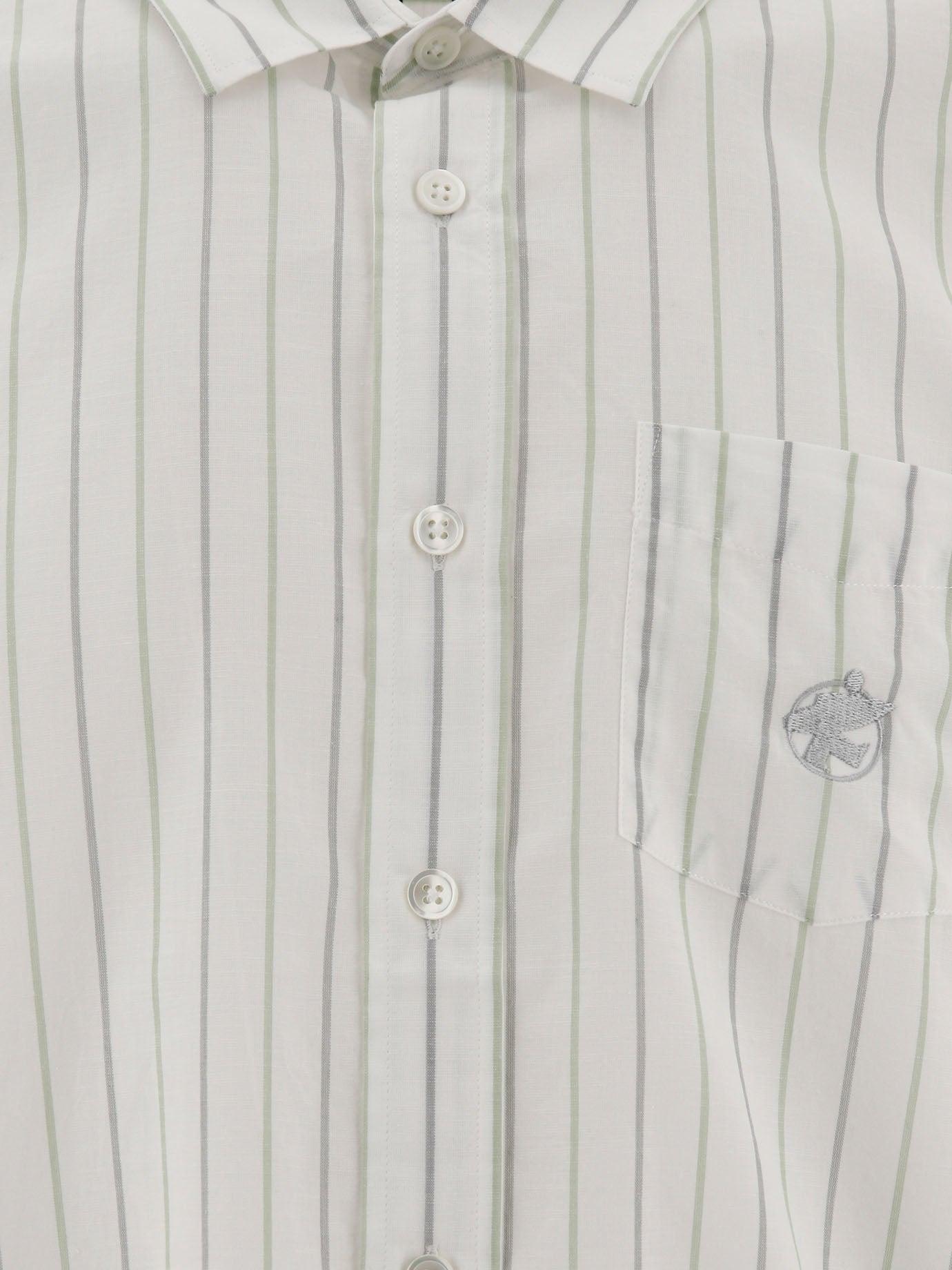 Stussy Classic Striped Shirt Shirts in White for Men | Lyst UK