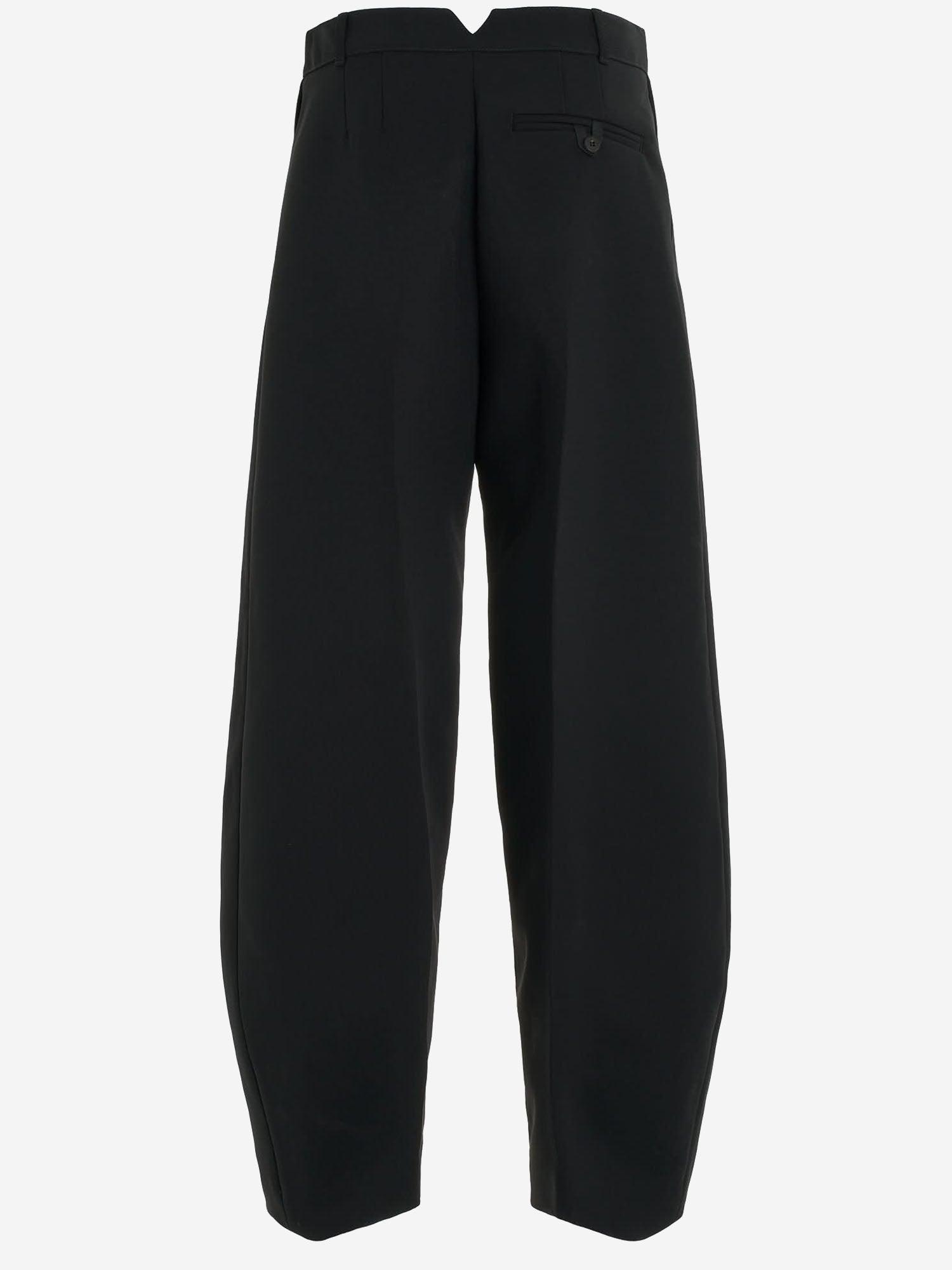 パンツ JACQUEMUS Women Straight Pants 251PA1381541990 Black Jacquemus Straight-leg pants for Women | Online Sale up to