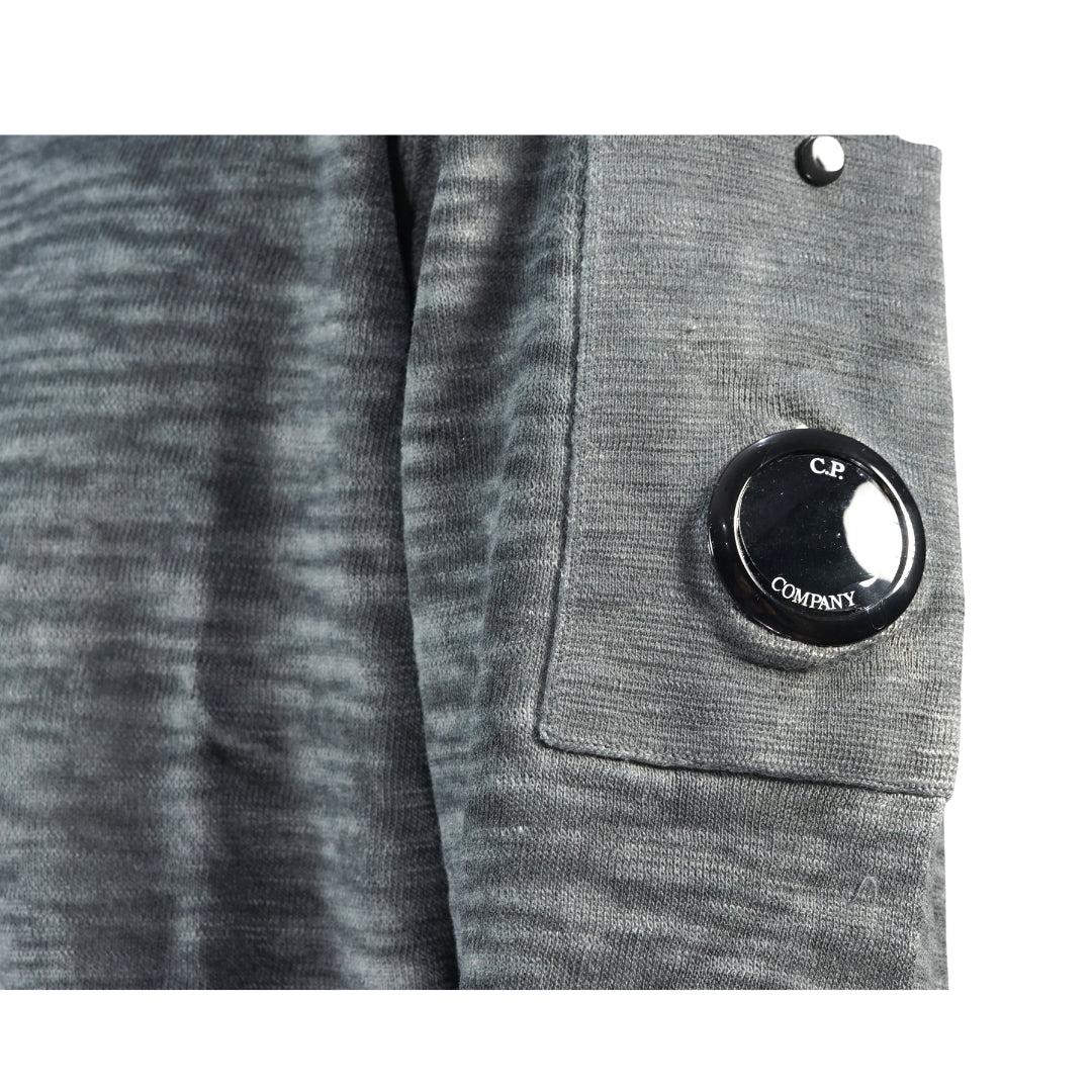 C.P. Company Alpaca Knit Dark Grey Jumper in Blue for Men | Lyst