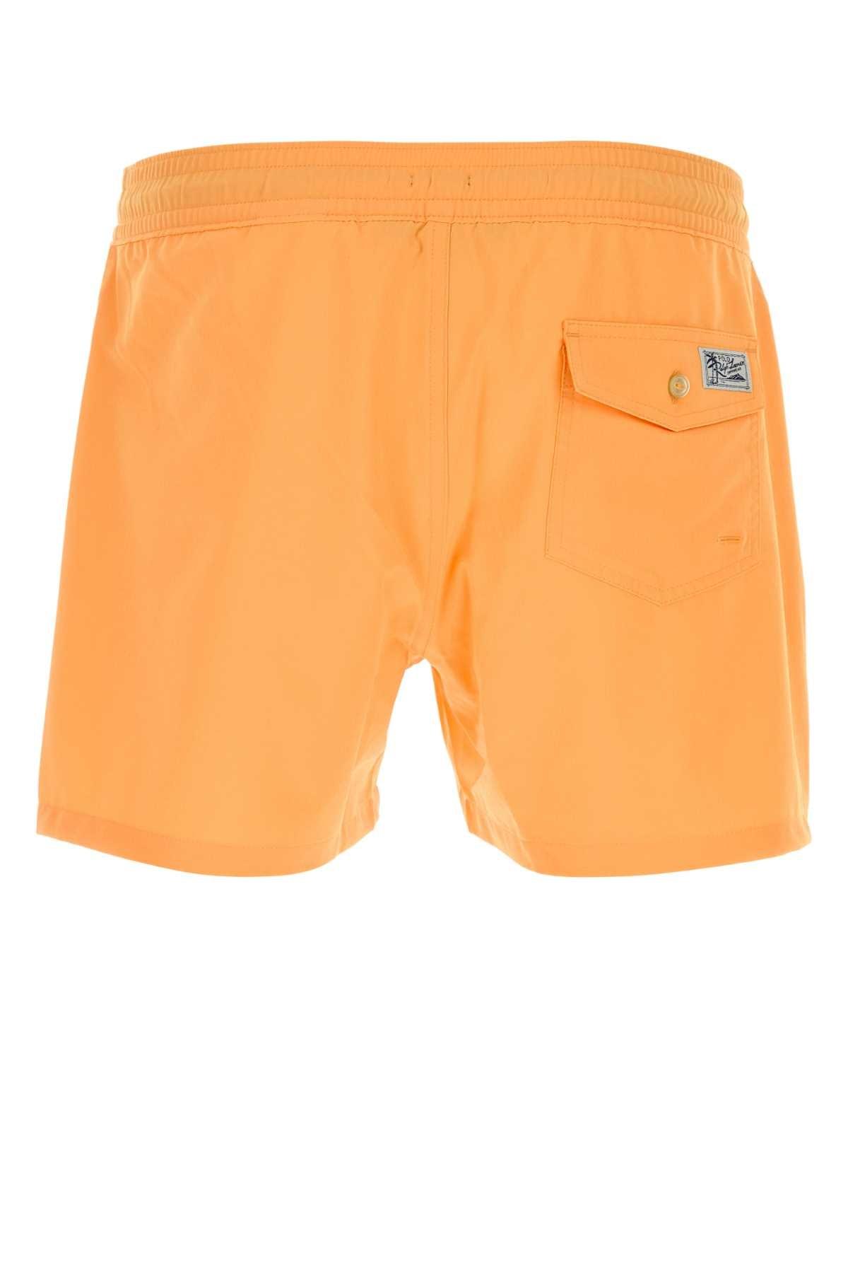 【POLO RALPH LAUREN】Fluo Stretch Polyester Swimming Shorts Polo Ralph Lauren Fluo Stretch Polyester Swimming Shorts in