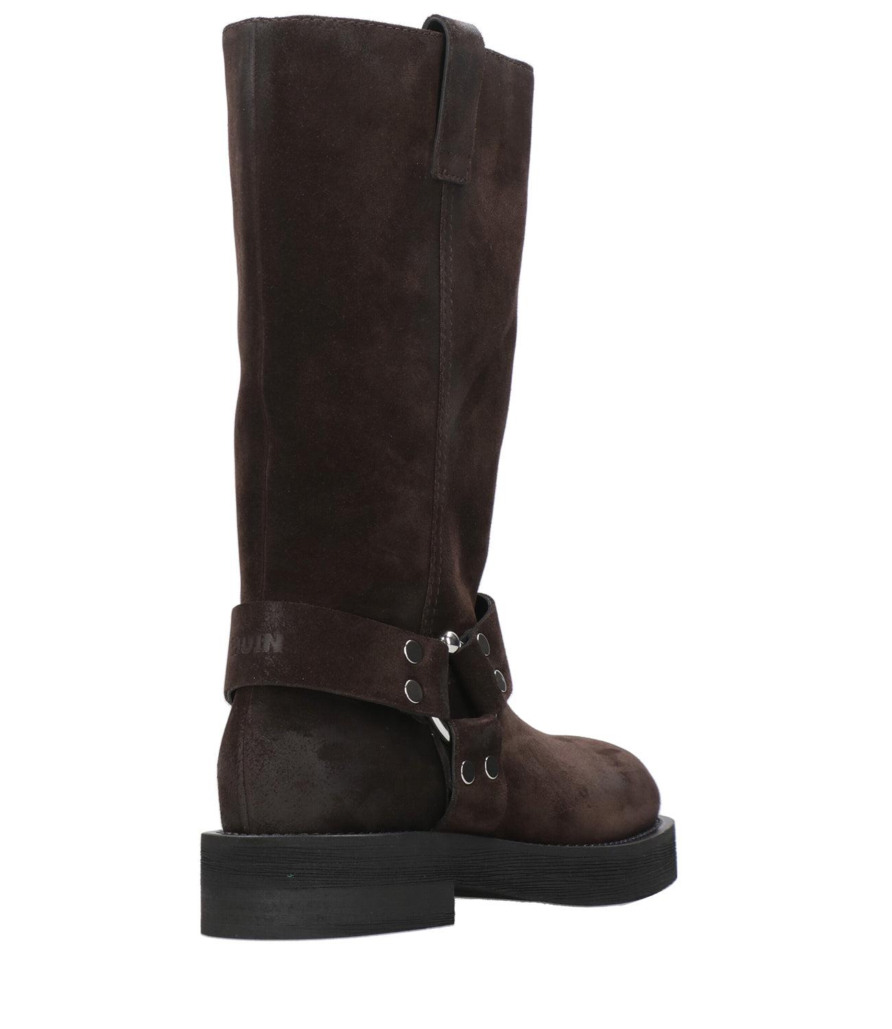 ショートブーツ・ブーティ 3JUIN FW23 3JUIN Boots (324W7005 S0871445CARAMEL) SHISEI シセイ 24014S サイドゴアブーツ SQUARE SIDE GORE BOOTS