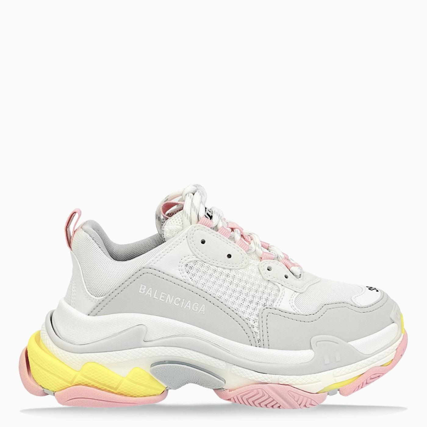 balenciaga trainers triple s white