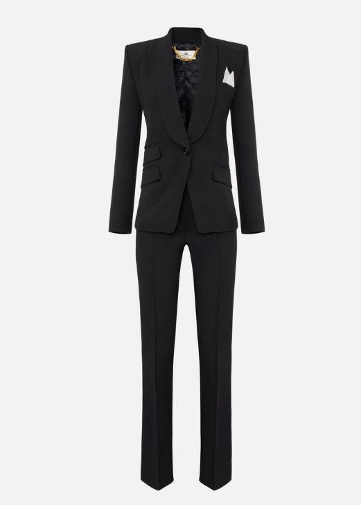 VIP【関税送料無料】希少 ELISABETTA FRANCHI BLACK BLAZER Elisabetta Franchi Blazers, sport coats and suit jackets for