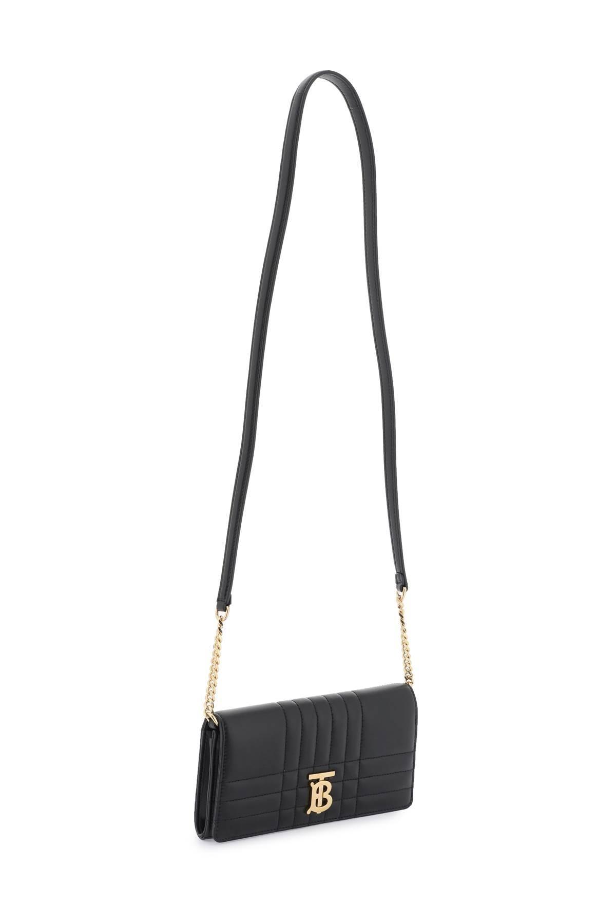 Burberry Quilted Leather Mini lola Bag in Black Lyst